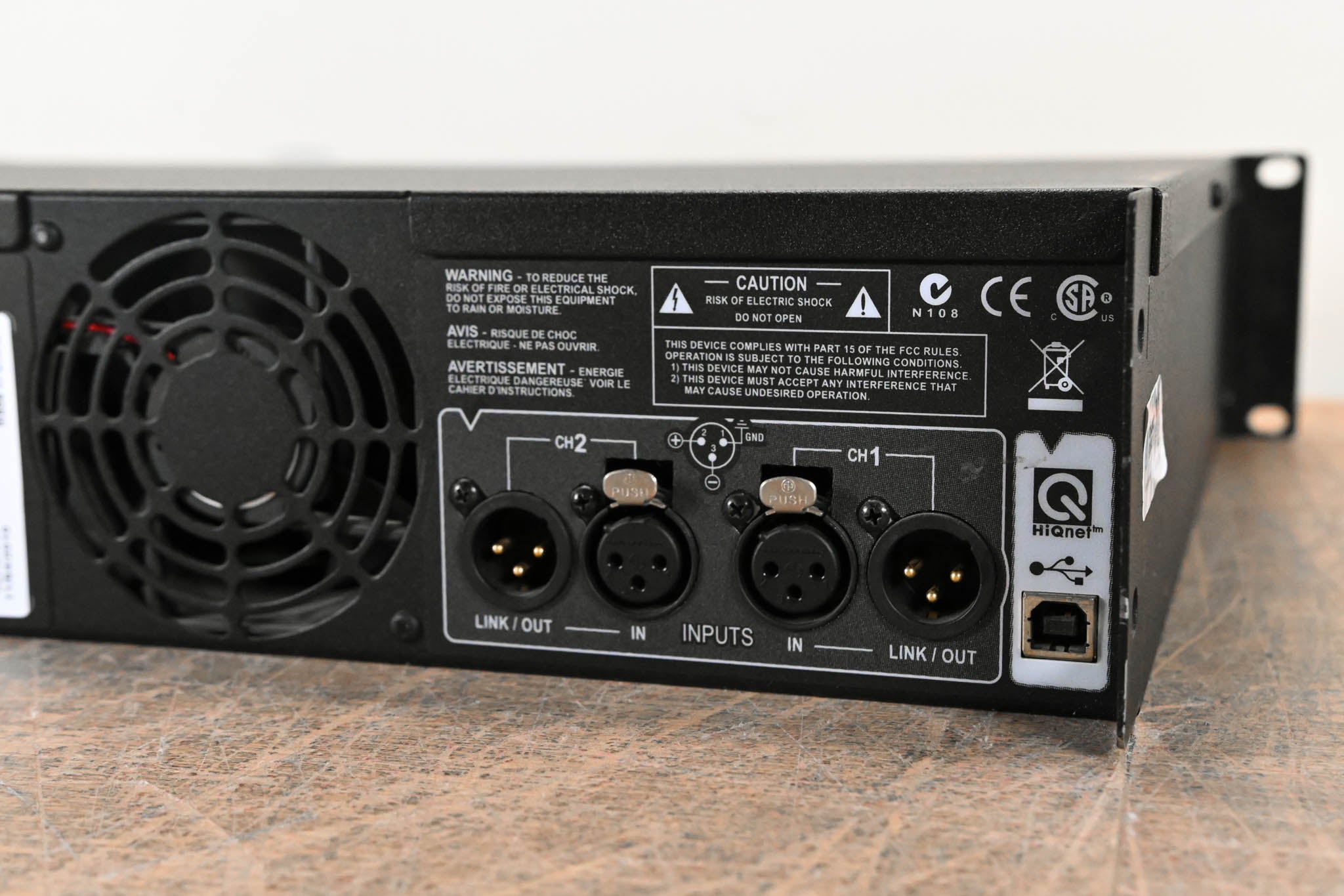 Crown XTi 1000 Stereo Power Amplifier with DSP