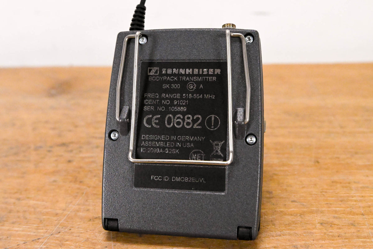 Sennheiser ew 300 G2 Bodypack Wireless System - 518-554MHz (NO PSU)