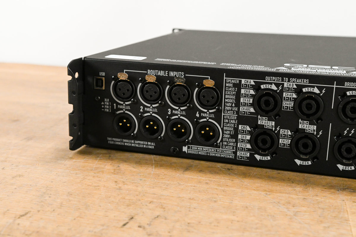 QSC PLD4.5 Four-Channel Power Amplifier with DSP