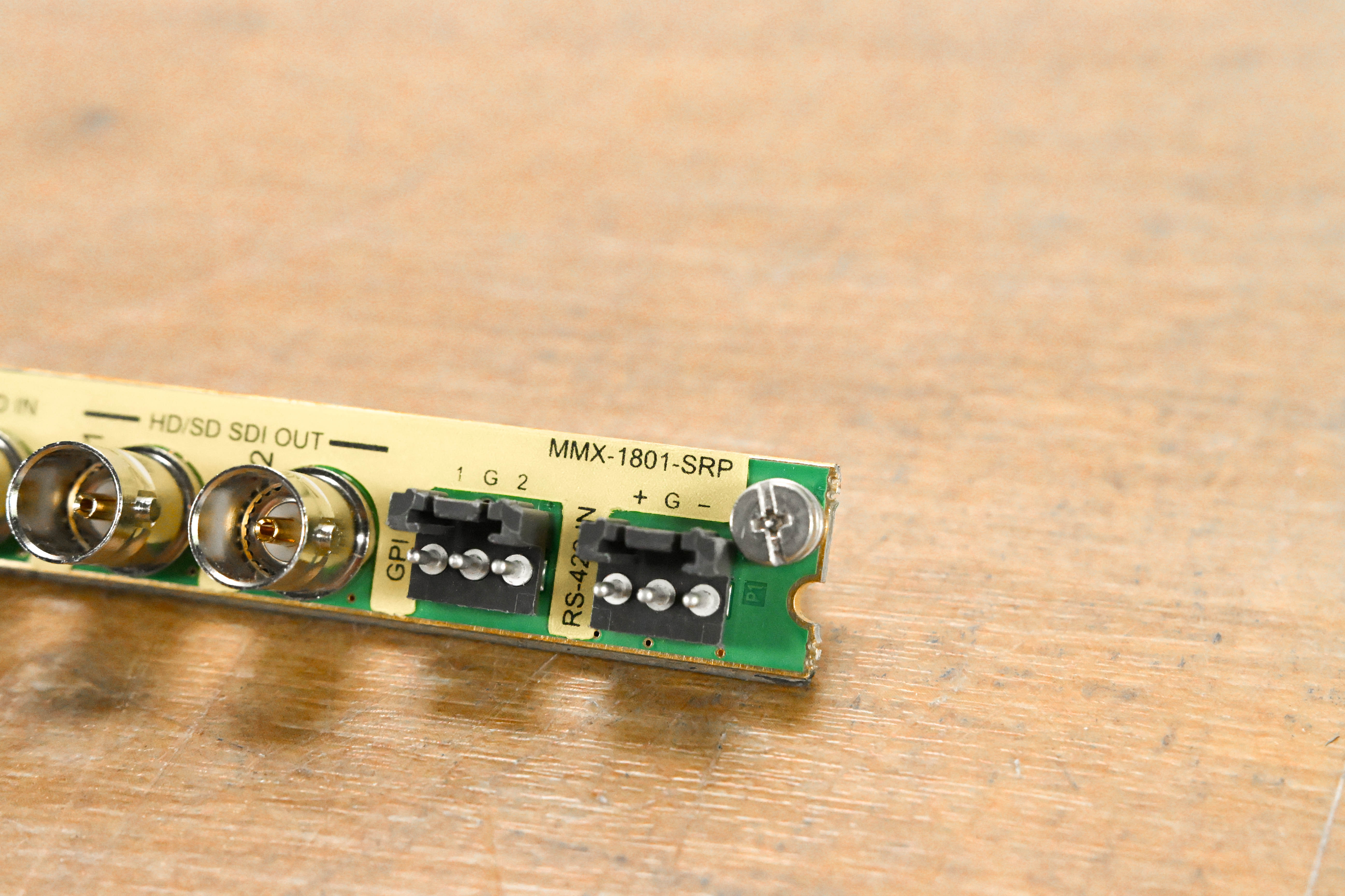 Miranda MMX-1801-SRP Rear I/O Module for Densité Frame
