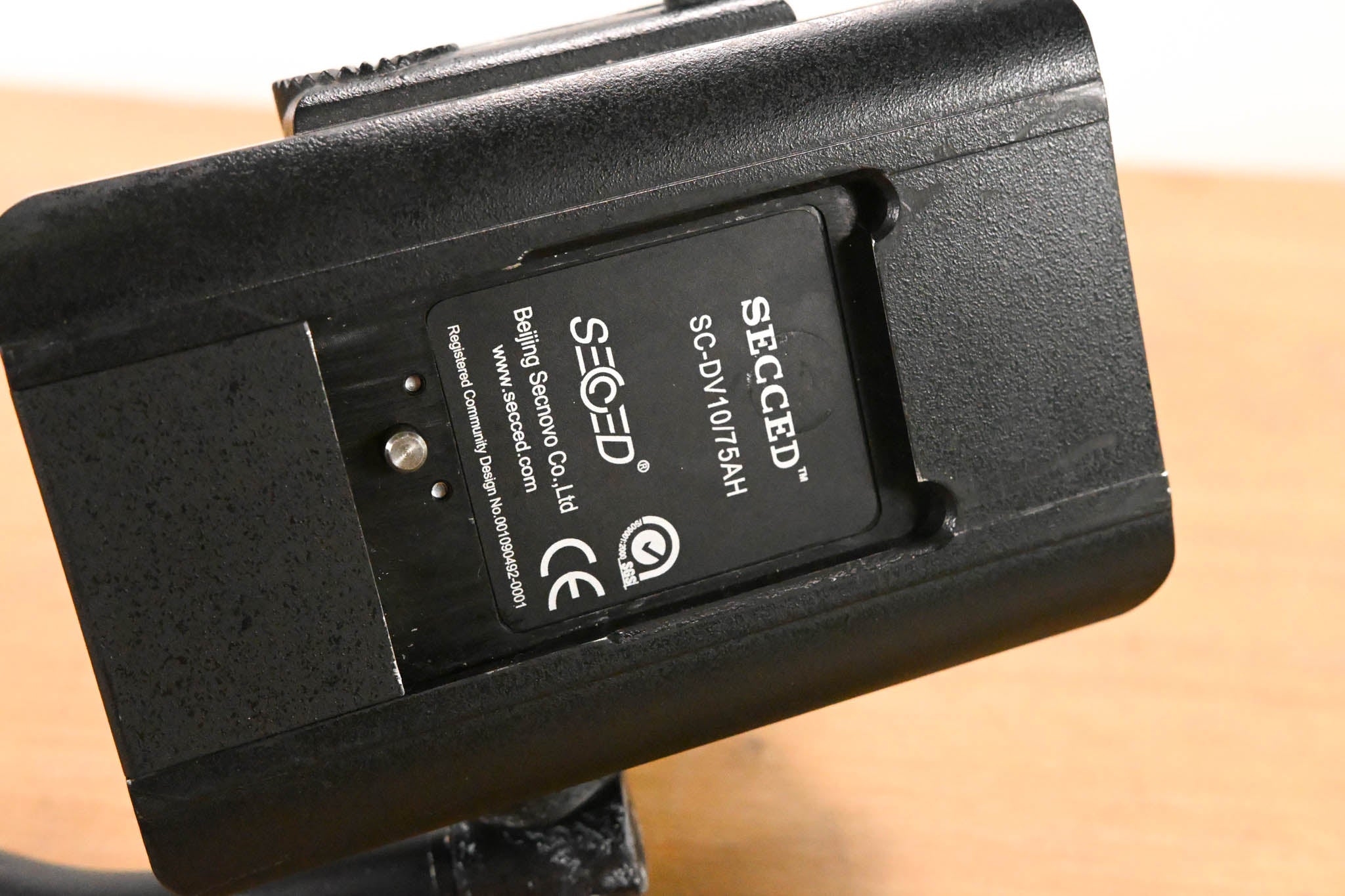 Secced SC-DV10/75AH 75mm Fluid Video Head w/ Pan Bar