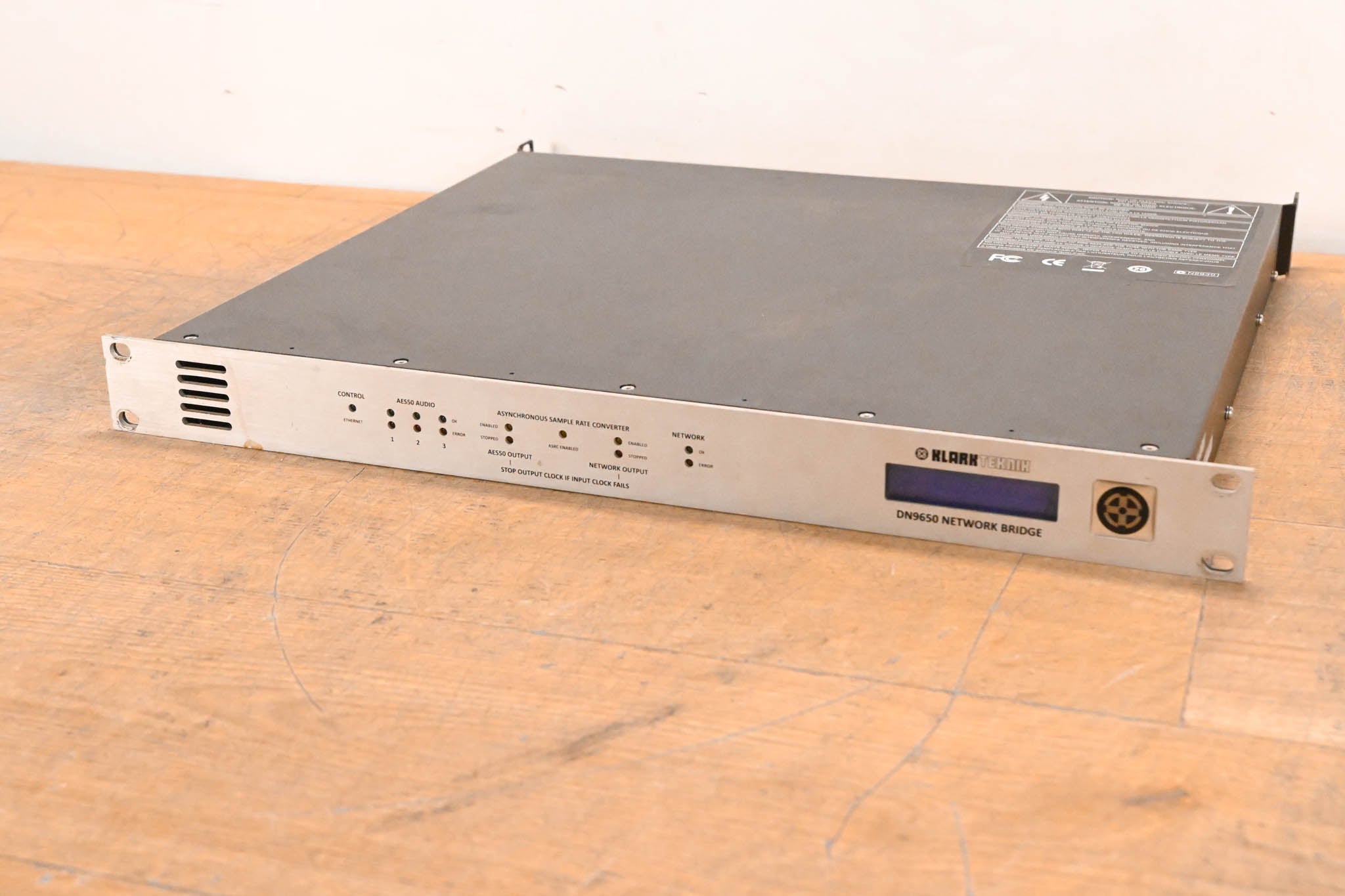 Klark Teknik DN9650 Digital Audio Network Bridge
