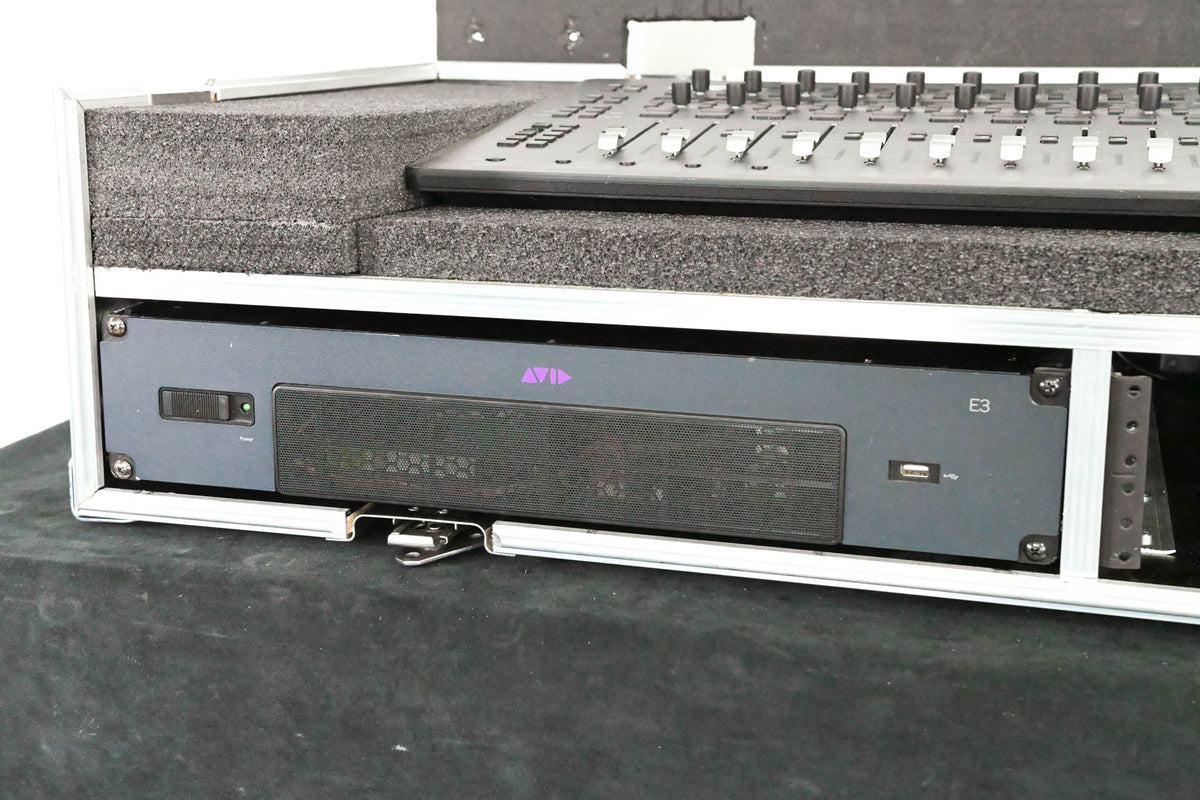 AVID S3 16-Fader Control Surface w/ E3 Engine and Road Case