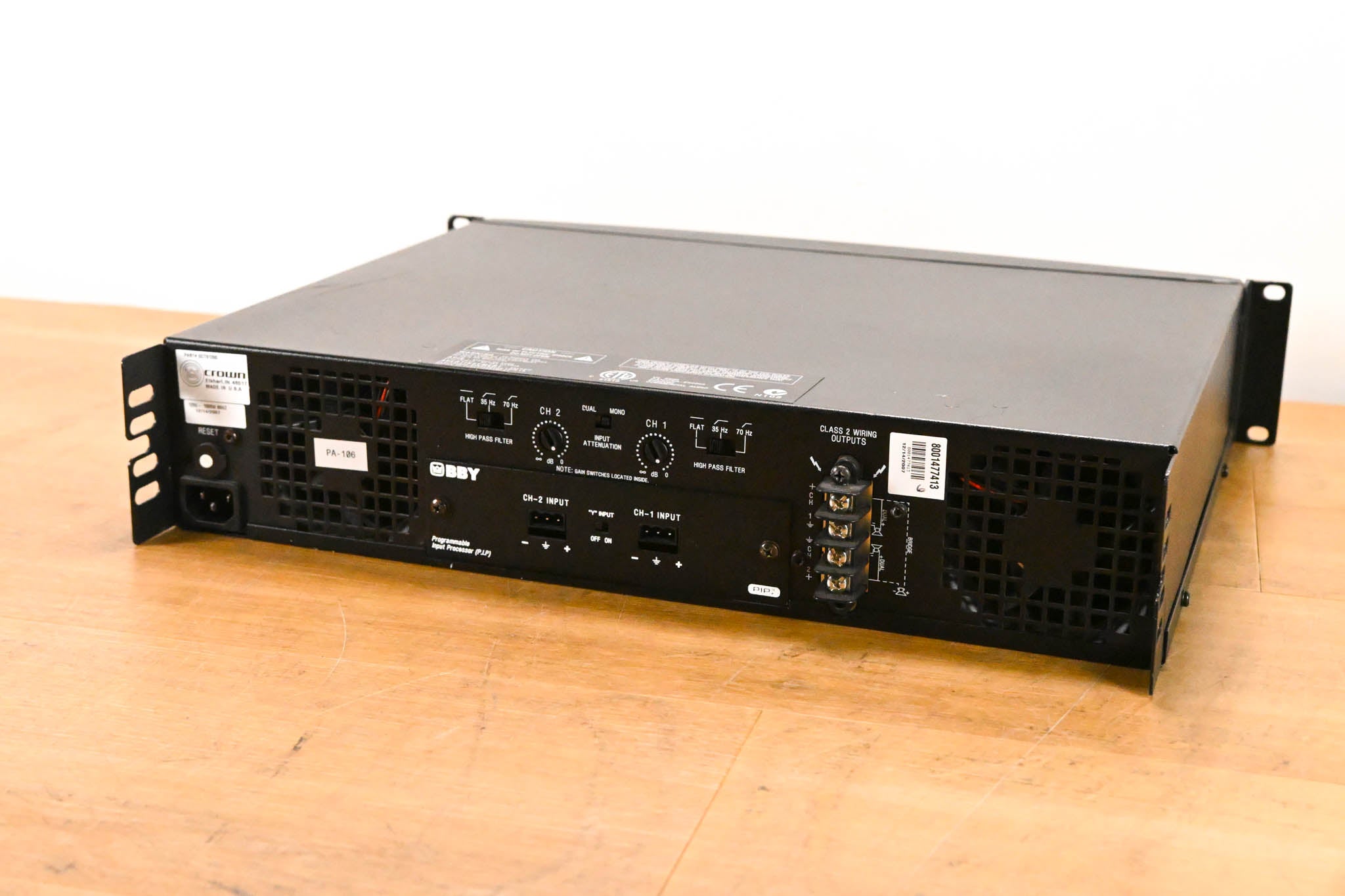 Crown CTs 1200 Two-Channel 600W Power Amplifier