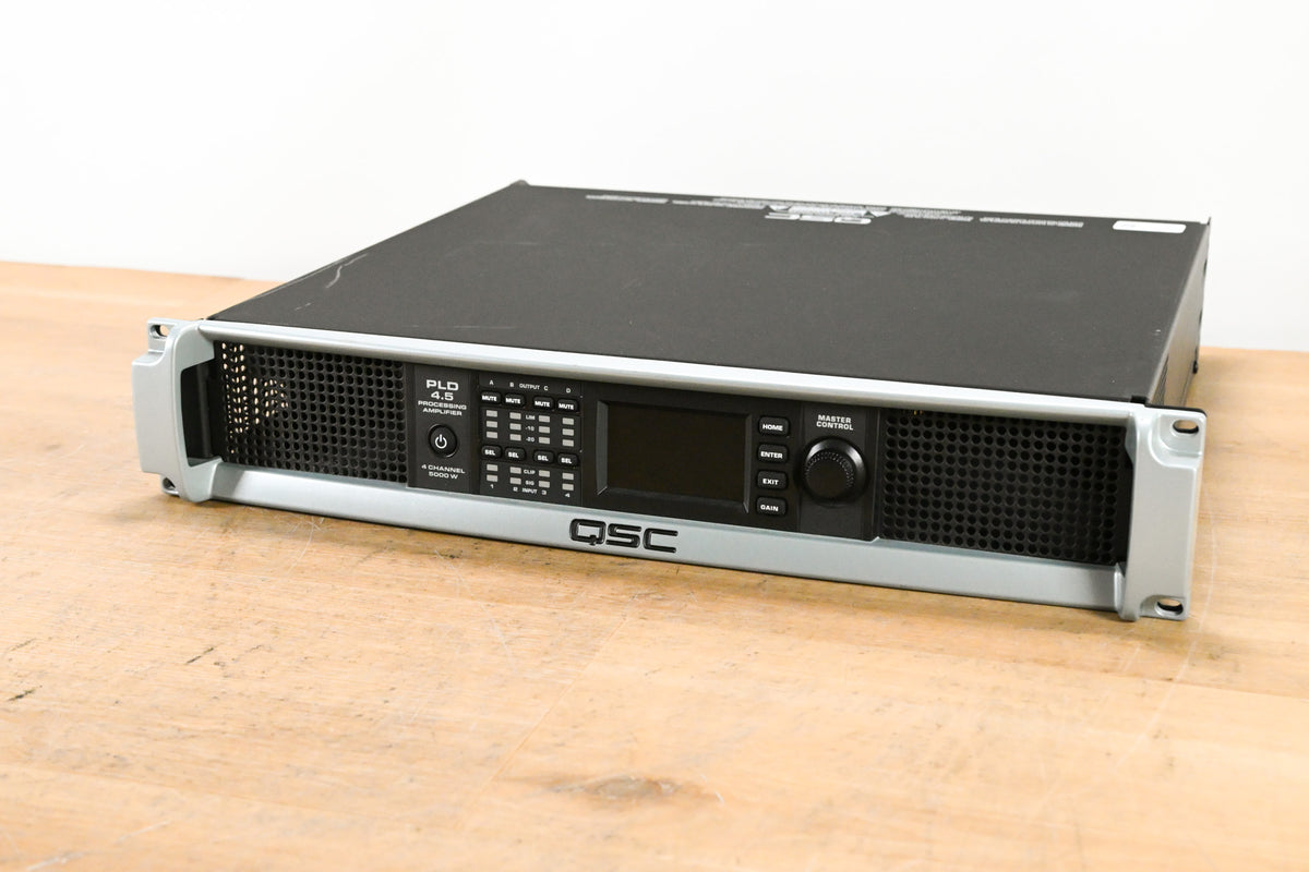 QSC PLD4.5 Four-Channel Power Amplifier with DSP