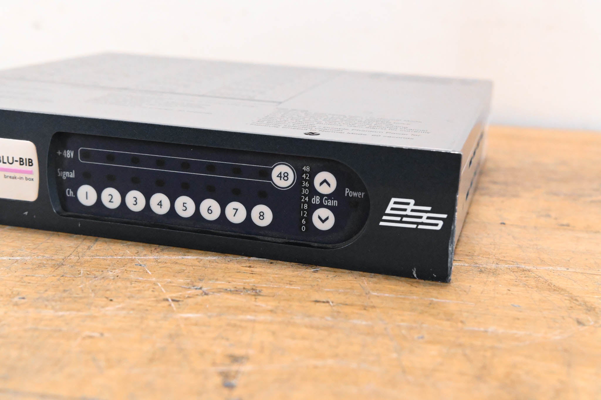 BSS BLU-BIB Break-In Box 8-Channel Input Expander (NO POWER SUPPLY)