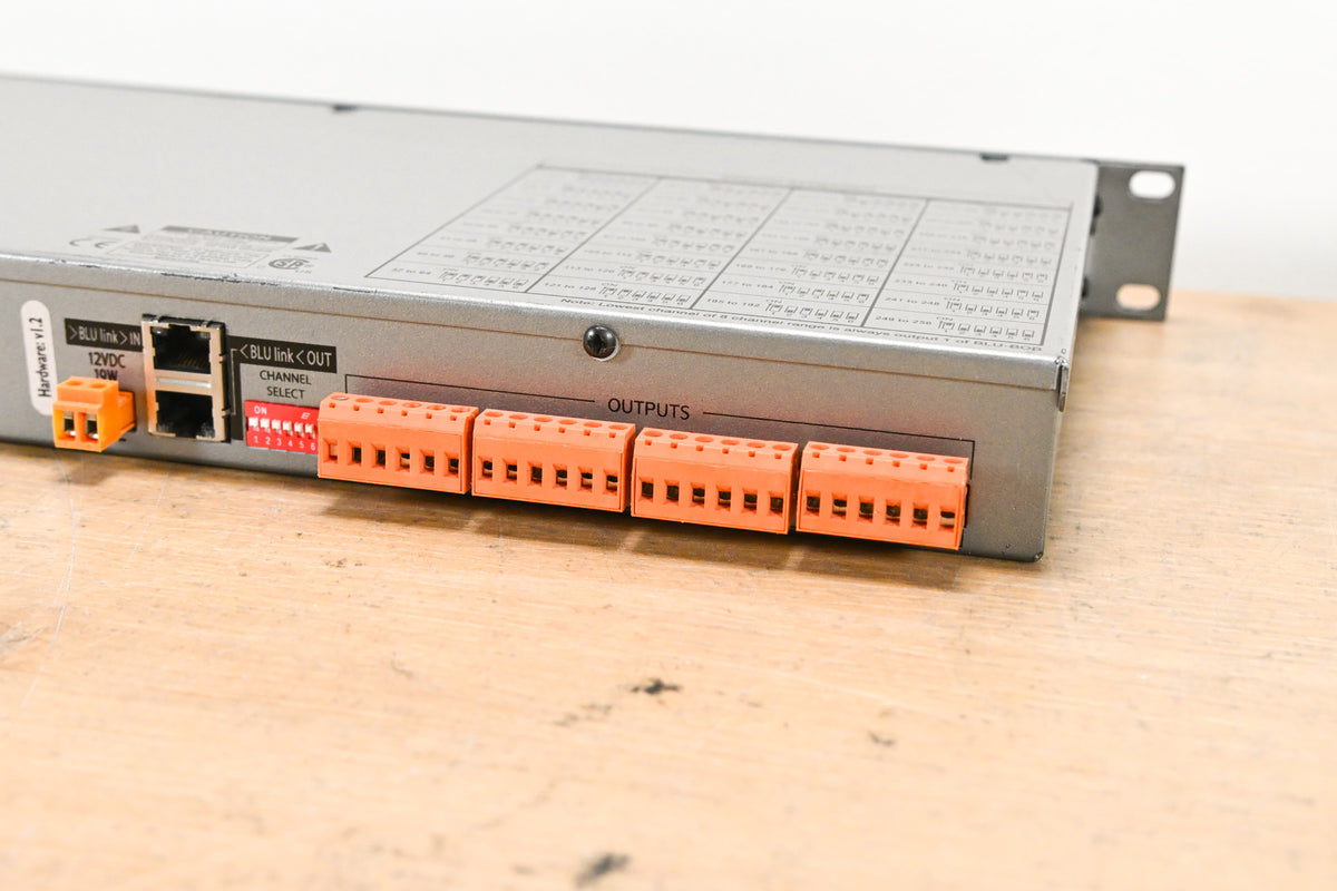 BSS London BLU-BOB2 8-Channel Break-Out Box Output Expander (NO PSU)