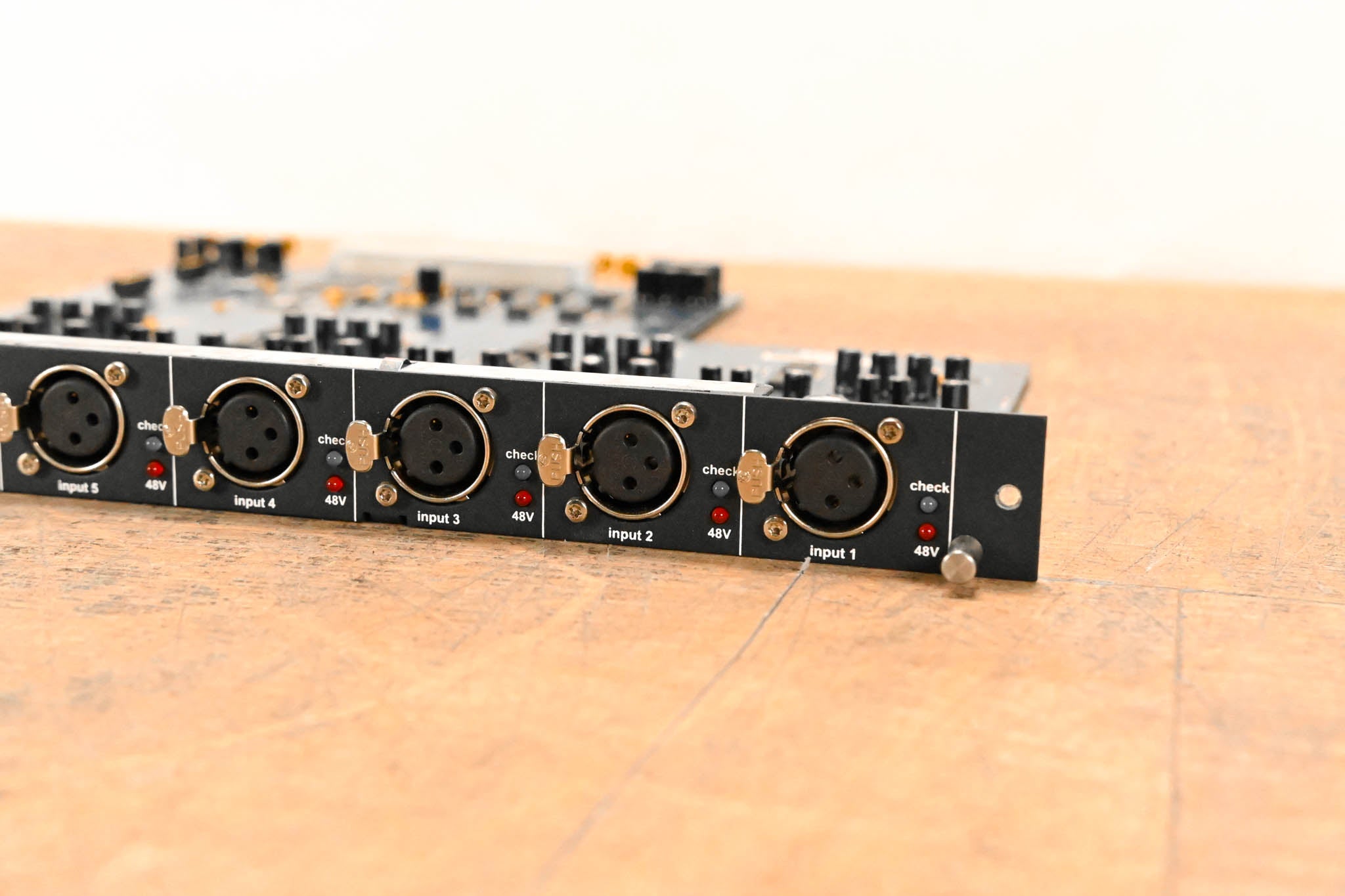 Midas DL441 8 Analog Mic/Line Input Card with Midas Microphone Preamps