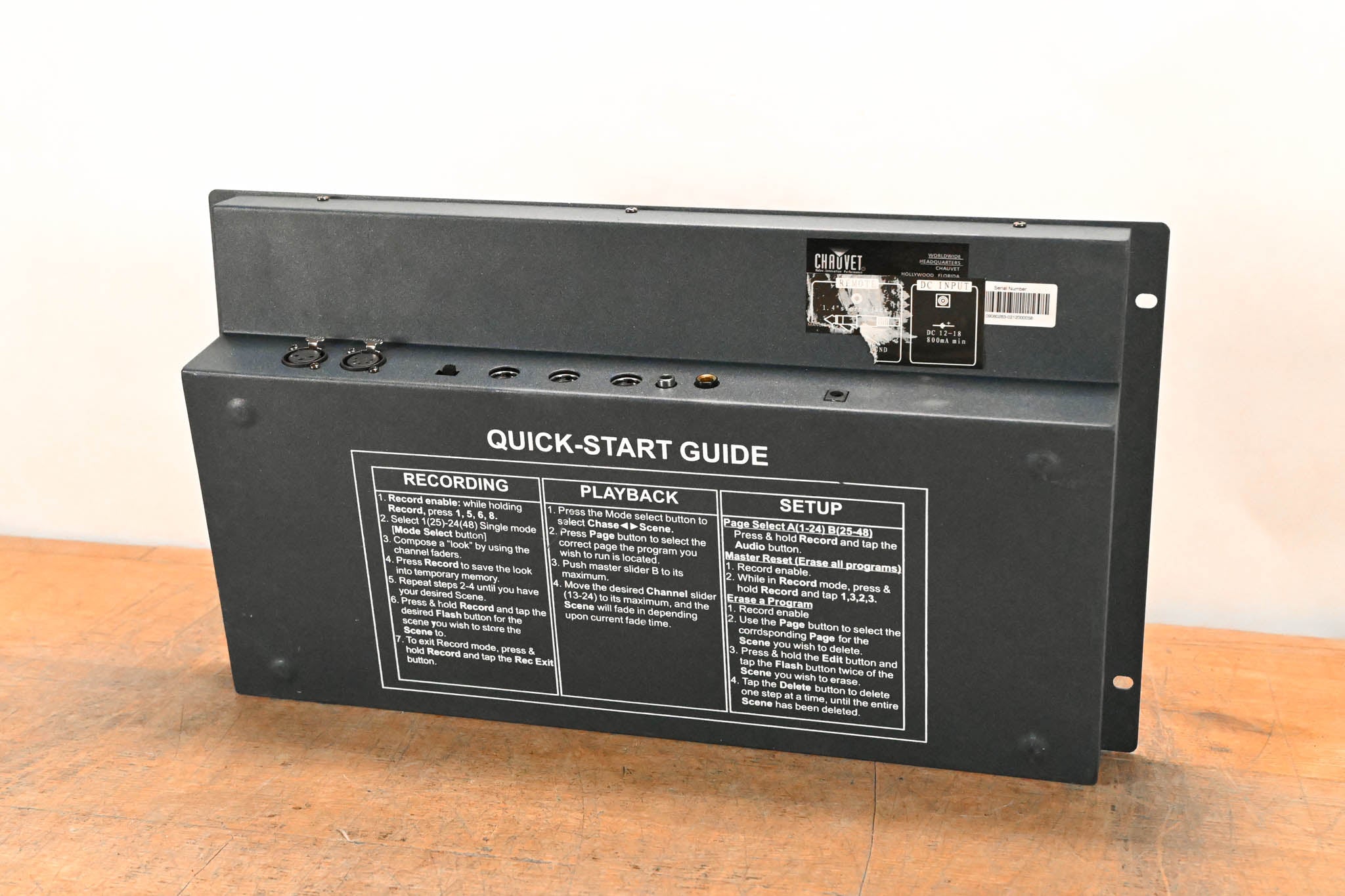 Chauvet Stage Designer 50 48-Channel Dimming Console (NO POWER SUPPLY)
