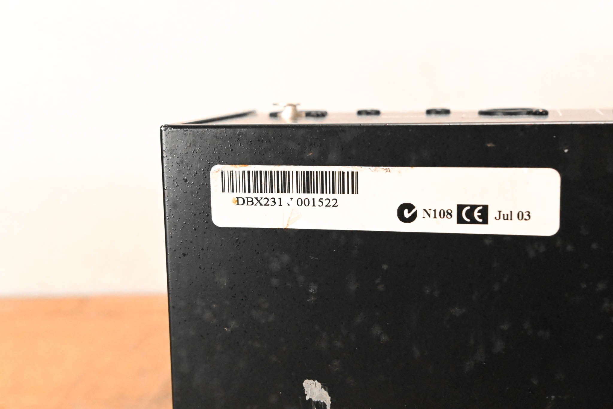 dbx 231 Dual-Channel 31-Band Graphic Equalizer