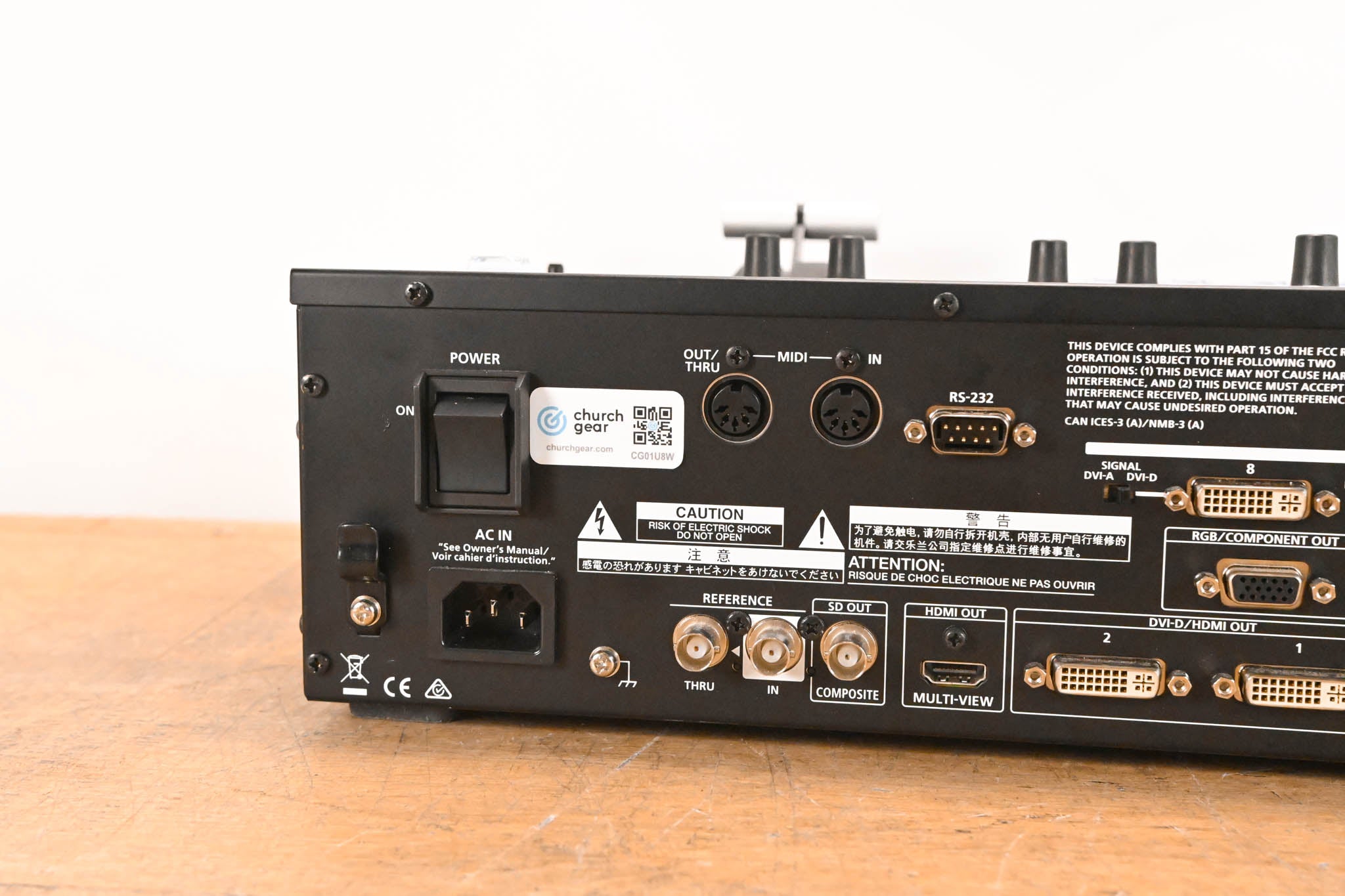 Roland V-800HD MkII Multi-Format Video Switcher