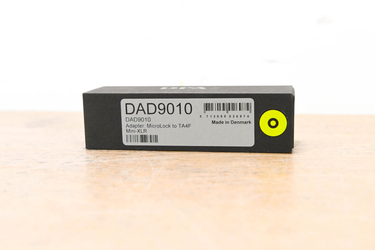 DPA Microphones DAD9010 MicroLock to TA4F Mini-XLR Adapter