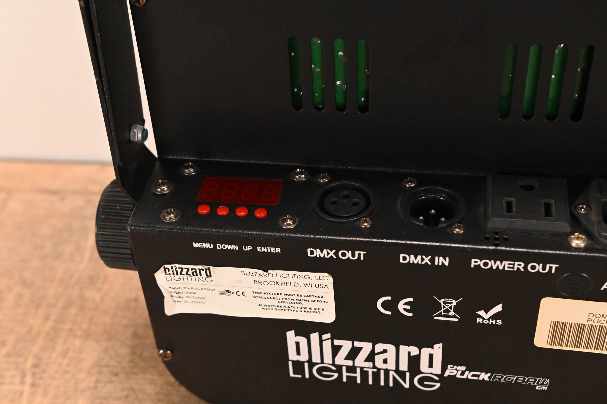 Blizzard Lighting The Puck RGBAW Flat LED PAR Can
