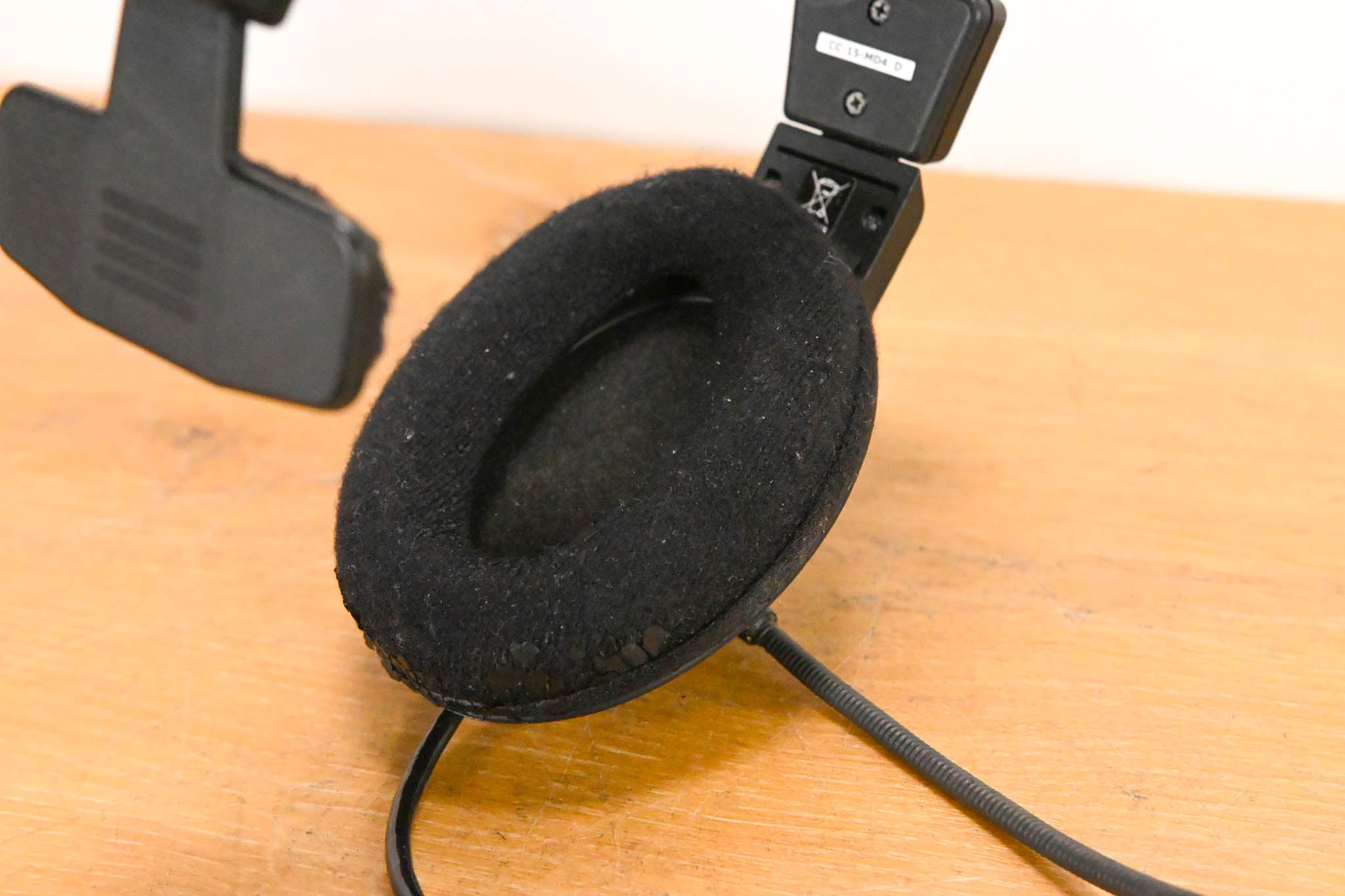 Clear-Com CC-15-MD4 Single-Ear Intercom Headset with Mini DIN Connector