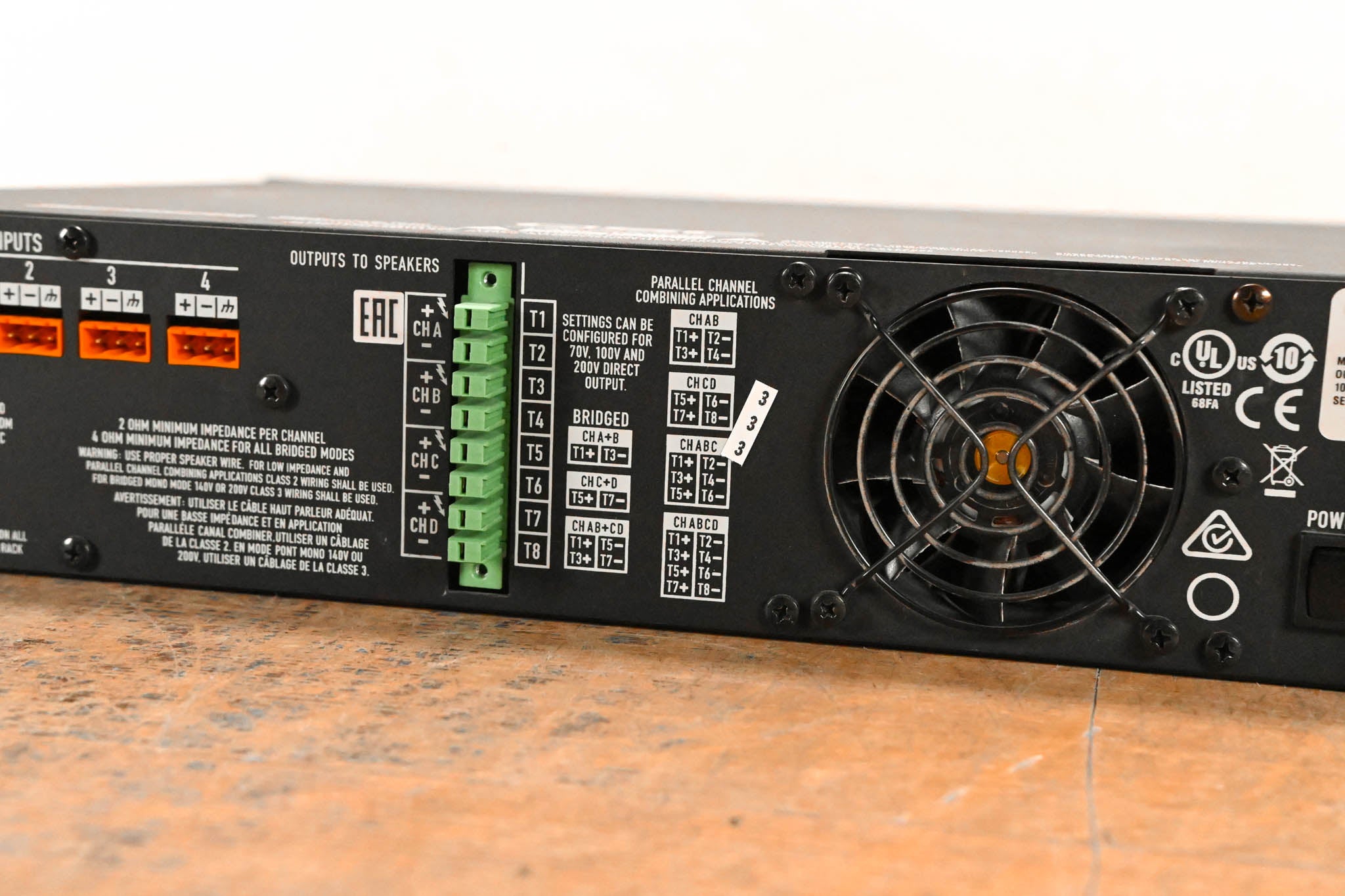 QSC CXD4.5Q 4-Channel Network Amplifier