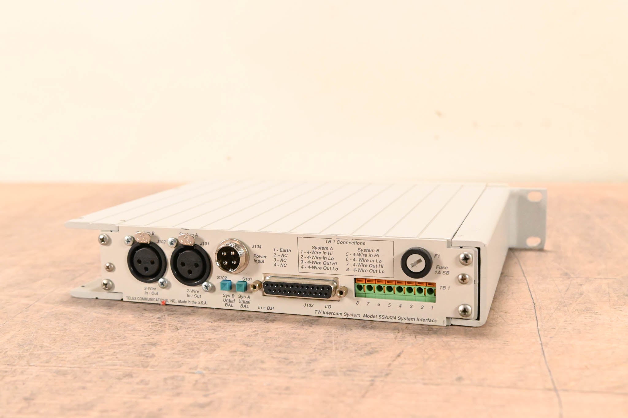 RTS SSA324 Intercom System Interface (NO POWER SUPPLY)