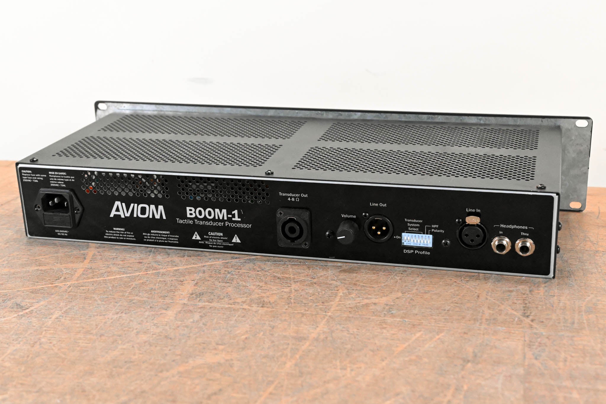 Aviom Boom-1 Tactile Transducer Processor