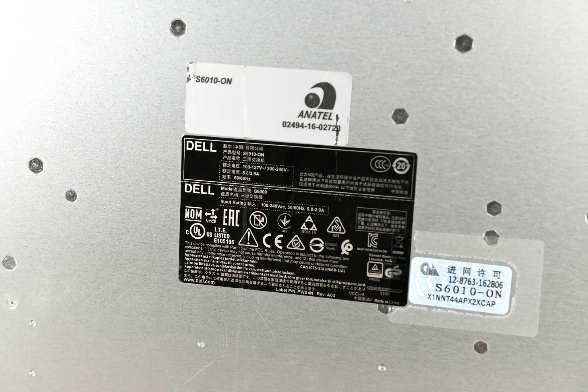 Dell S6010-ON 4-Slot Modular Network Switch