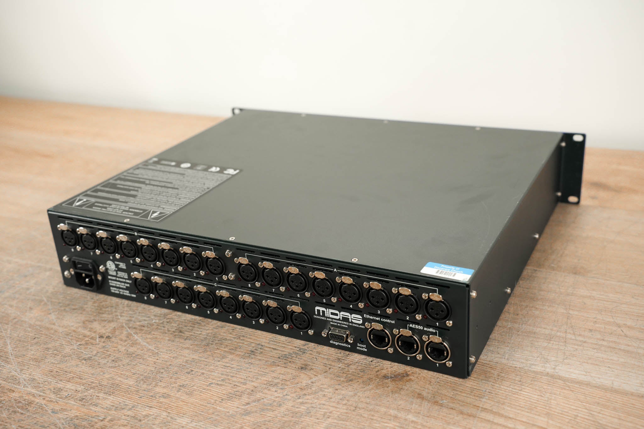 Midas DL151 24-Input Stage Box with 24 Midas Microphone Preamplifiers