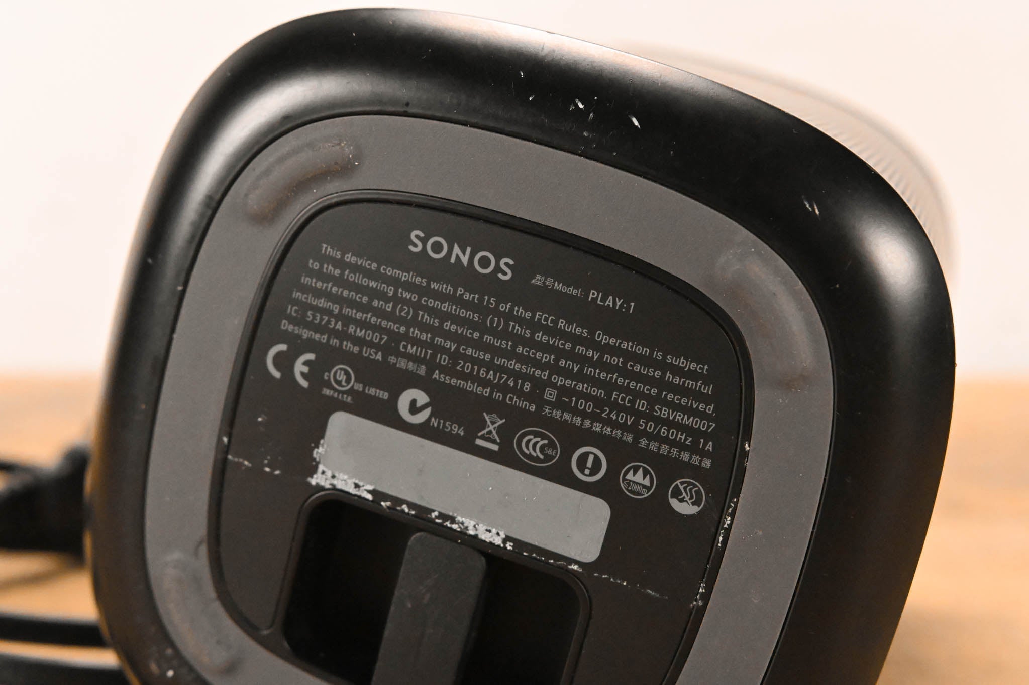 Sonos Play:1 Wireless Smart Speaker