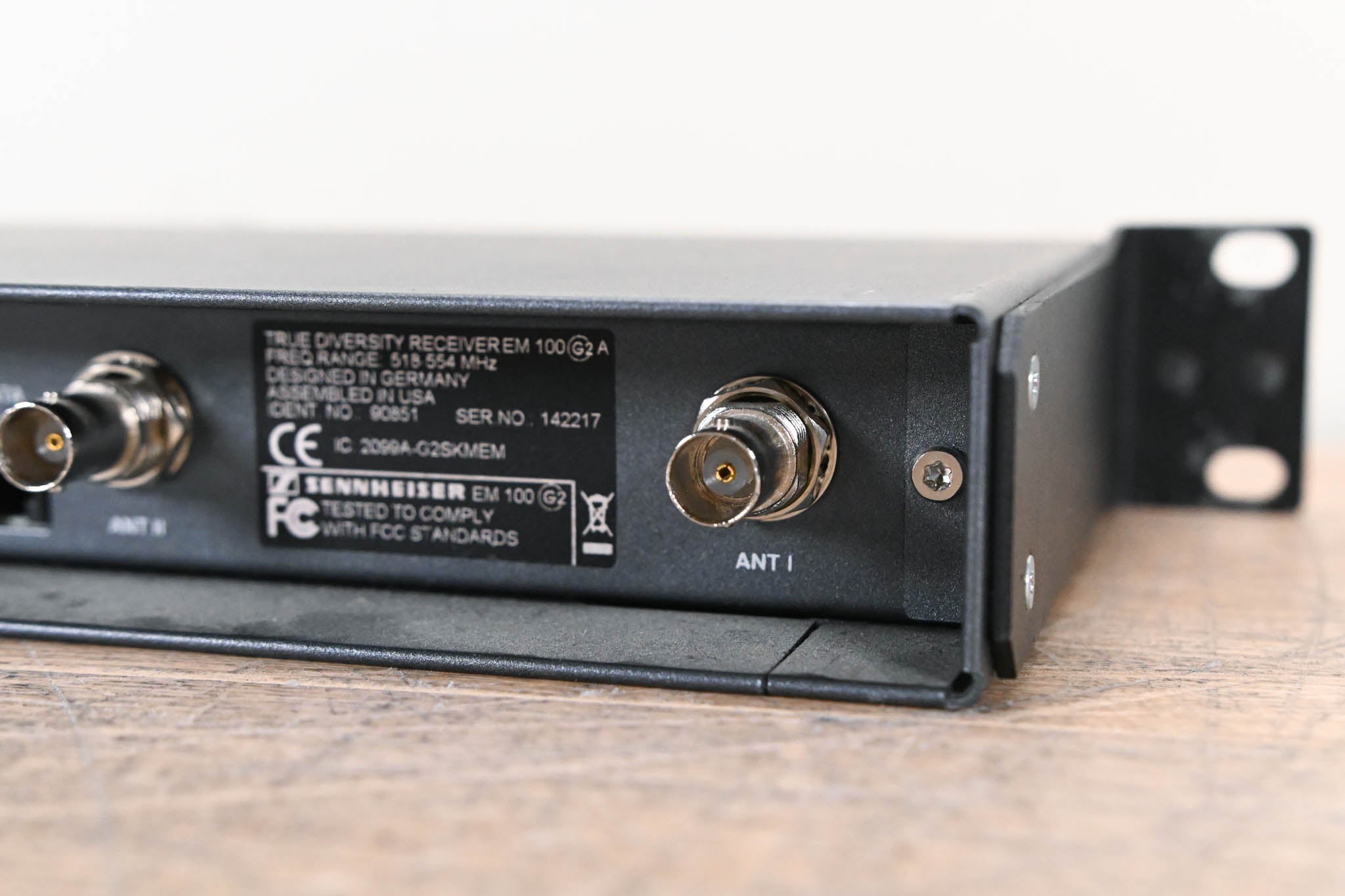 Sennheiser EM 100 G2 Wireless Receiver - 518-554 MHz (NO POWER SUPPLY)