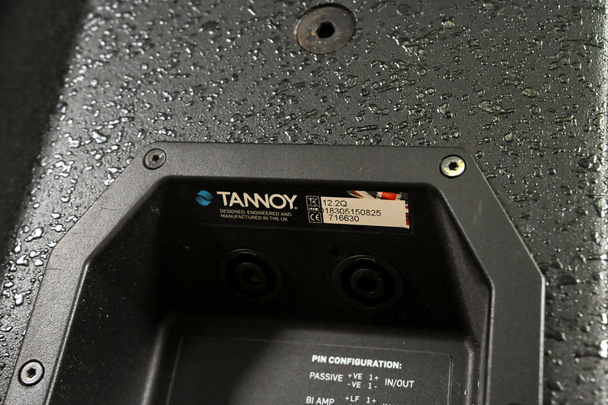 Tannoy VX 12.2Q 12" PowerDual Full Range Loudspeaker (PAIR)