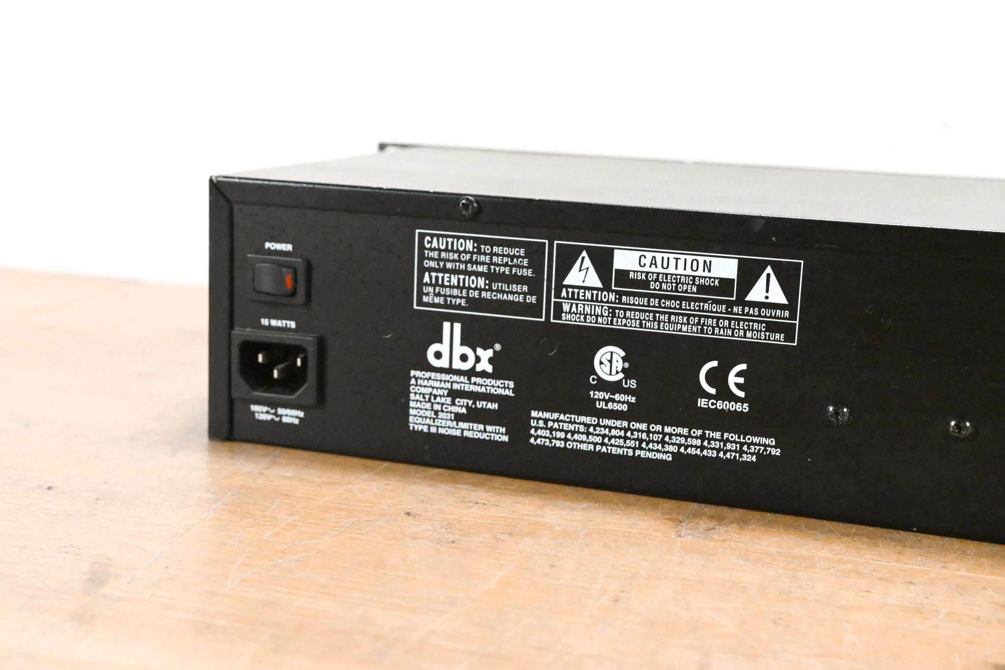 dbx 2031 Single-Channel 31-Band Graphic Equalizer/Limiter