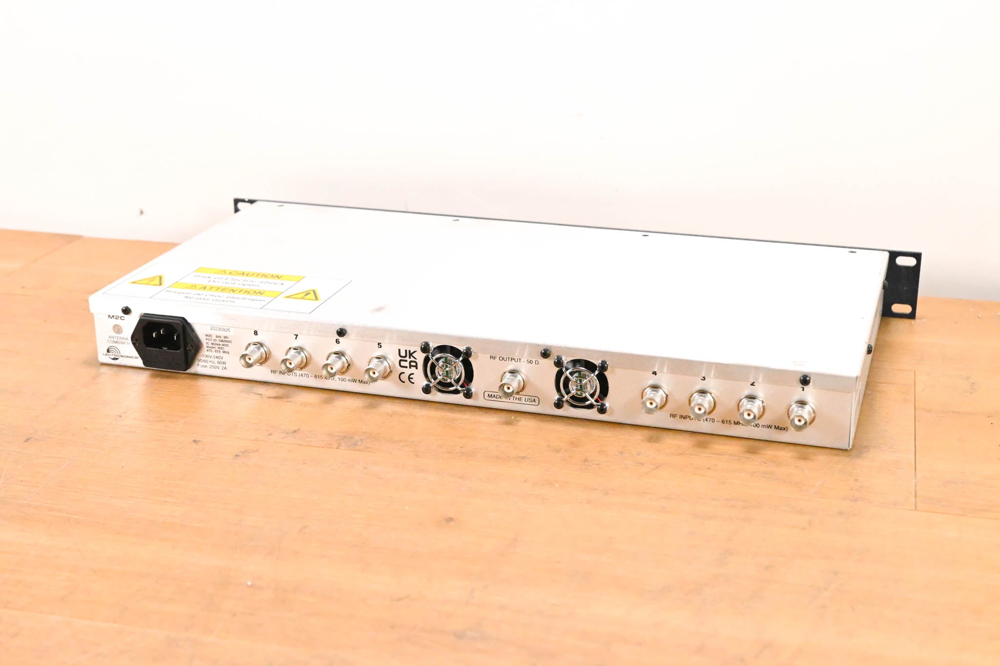 Lectrosonics M2C Active Antenna Combiner - 470-615 MHz