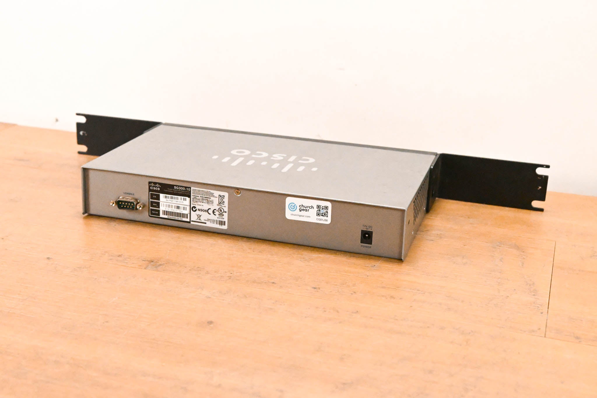 Cisco SG300-10 10-Port Gigabit Managed Switch (NO POWER SUPPLY)