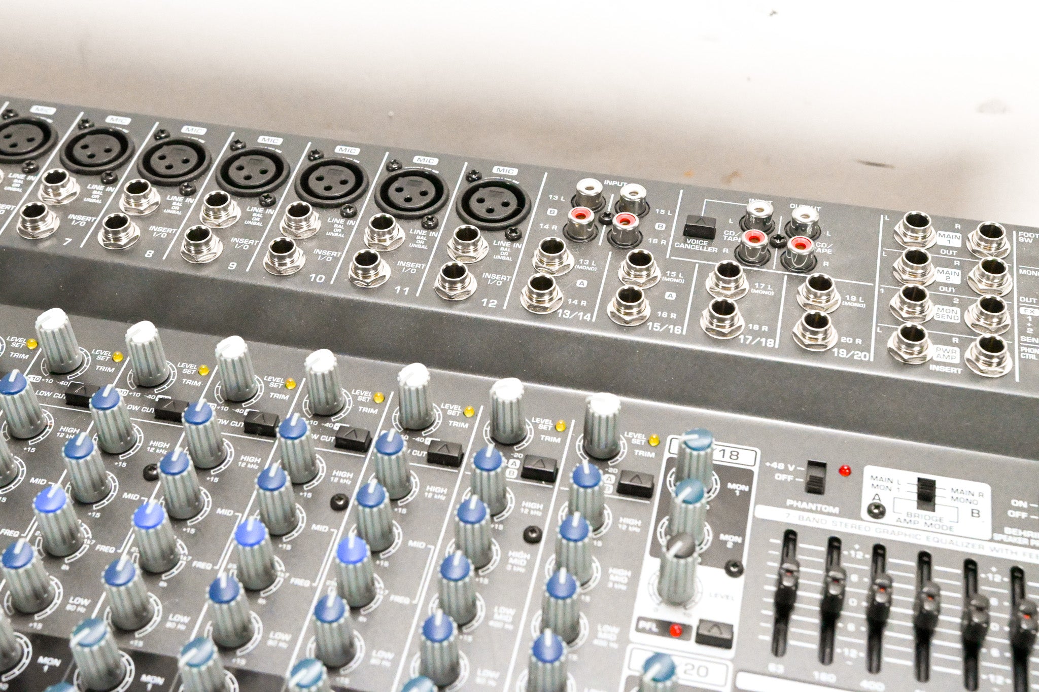 Behringer EuroPower PMP5000 1200W 20-Channel Powered Mixer