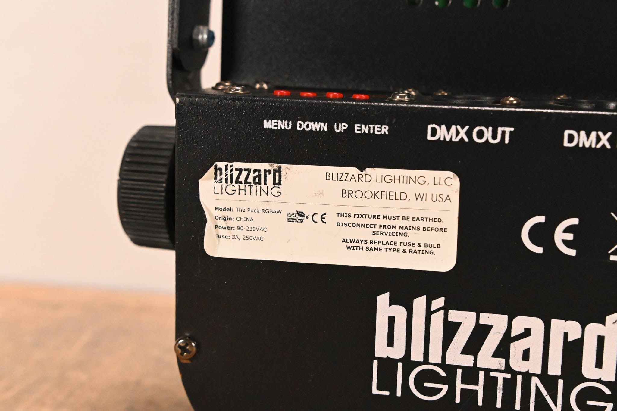 Blizzard Lighting The Puck RGBAW Flat LED PAR Can