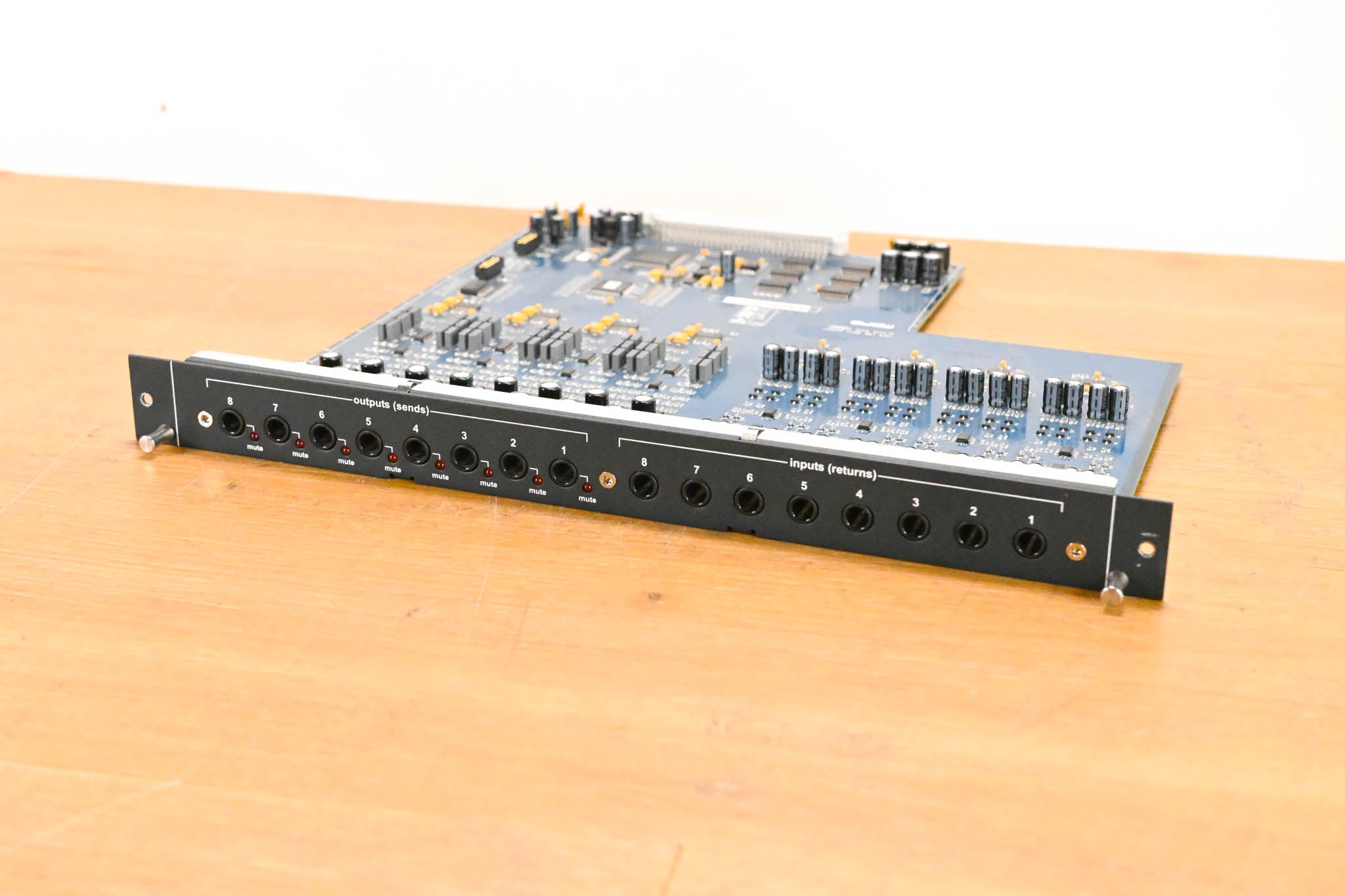 Midas DL443 Analog 8 Input, 8 Output Card with 1/4" TRS Connectors