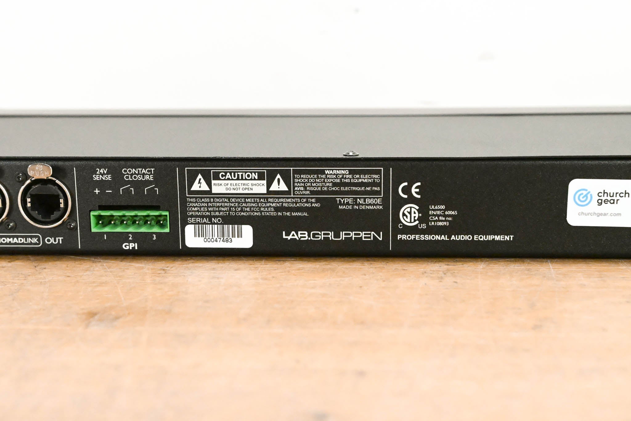 Lab Gruppen NLB-60E NomadLink Bridge and Network Controller