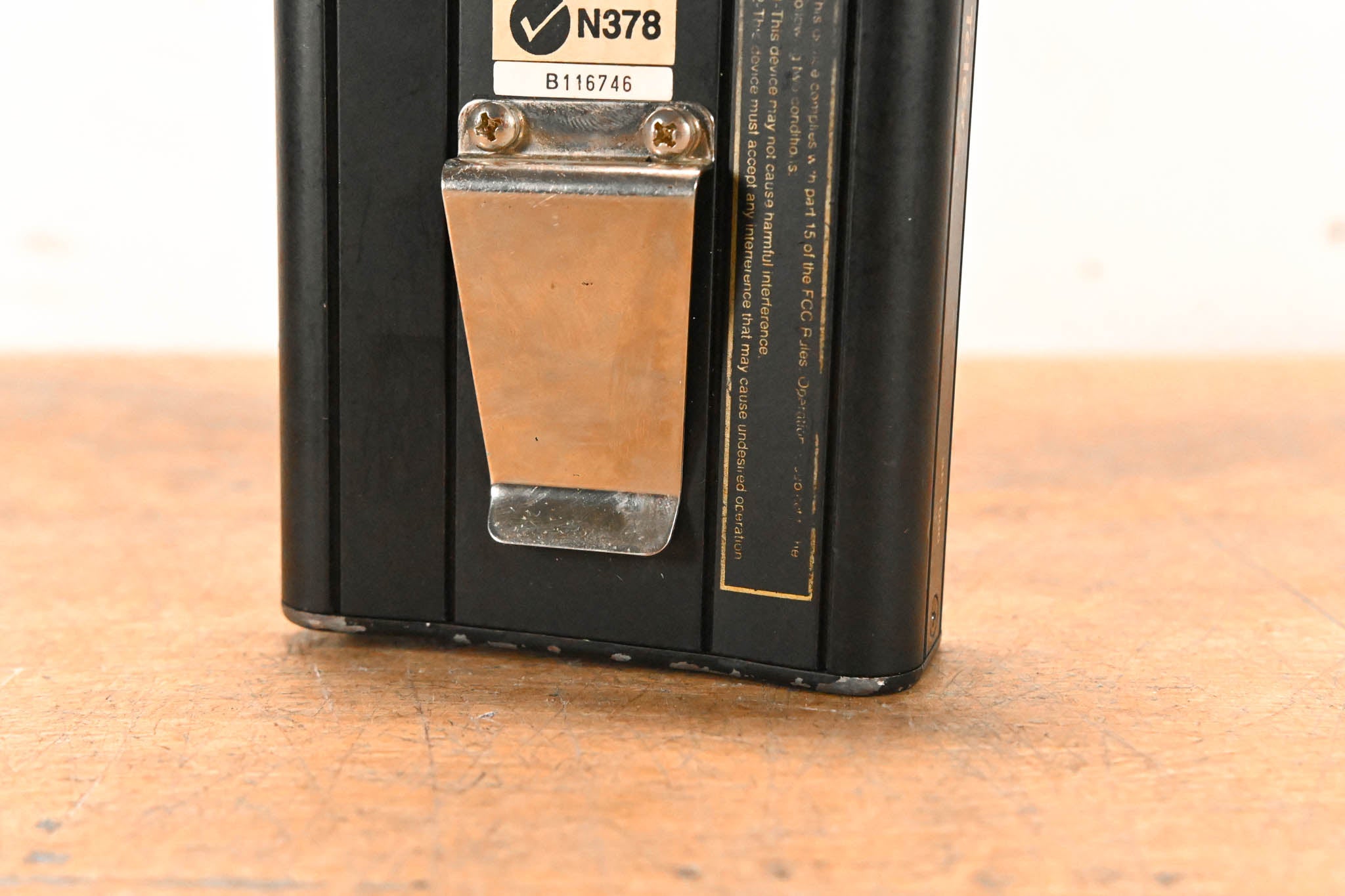Telex BP-1000 Wired Single-Channel Intercom Beltpack