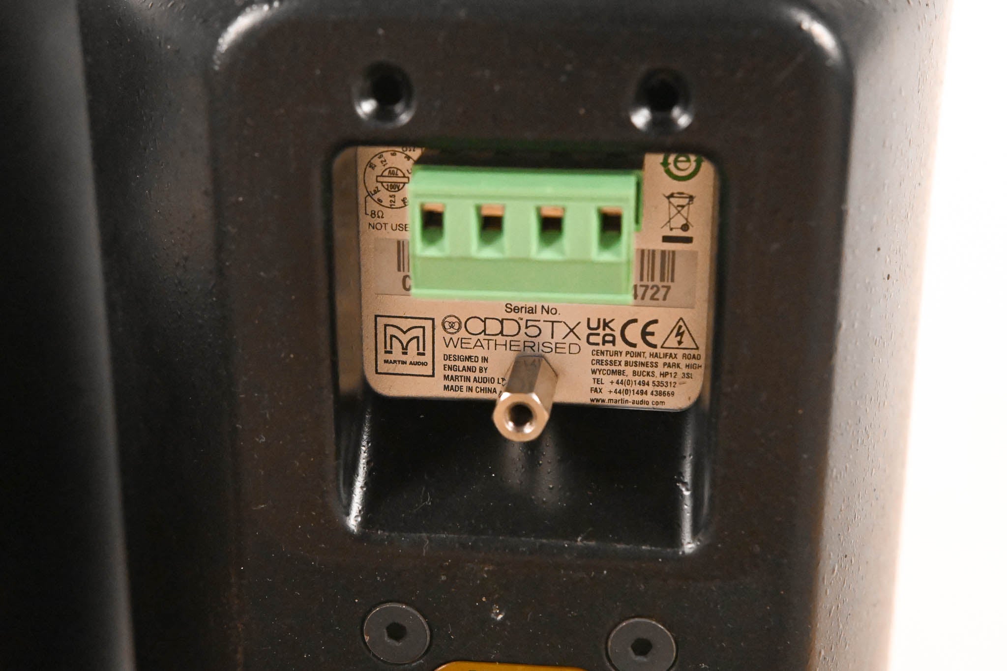 Martin Audio CDD5TX 5" Passive Coaxial On-Wall Outdoor Speaker (PAIR)