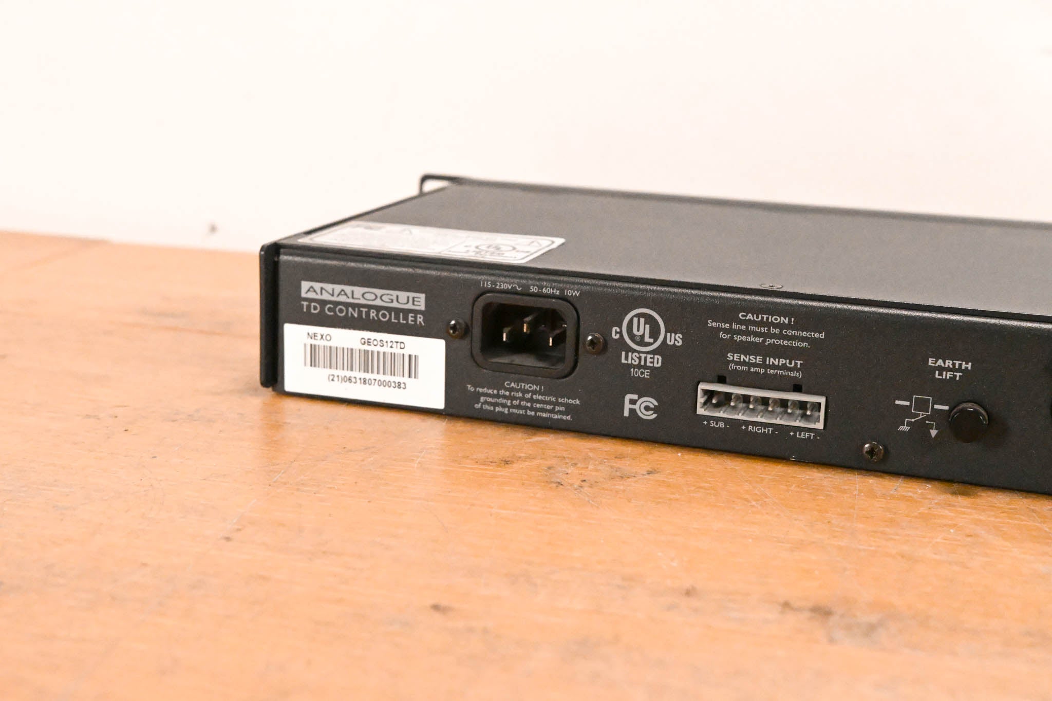 NEXO GEO S12 TD Digital Loudspeaker Controller