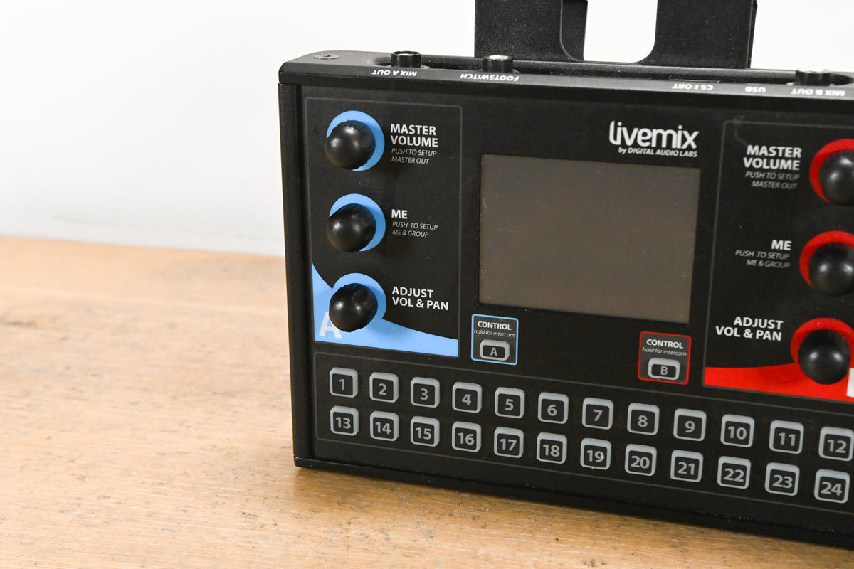 Digital Audio Labs LiveMix CS-DUO Personal Monitor Mixer