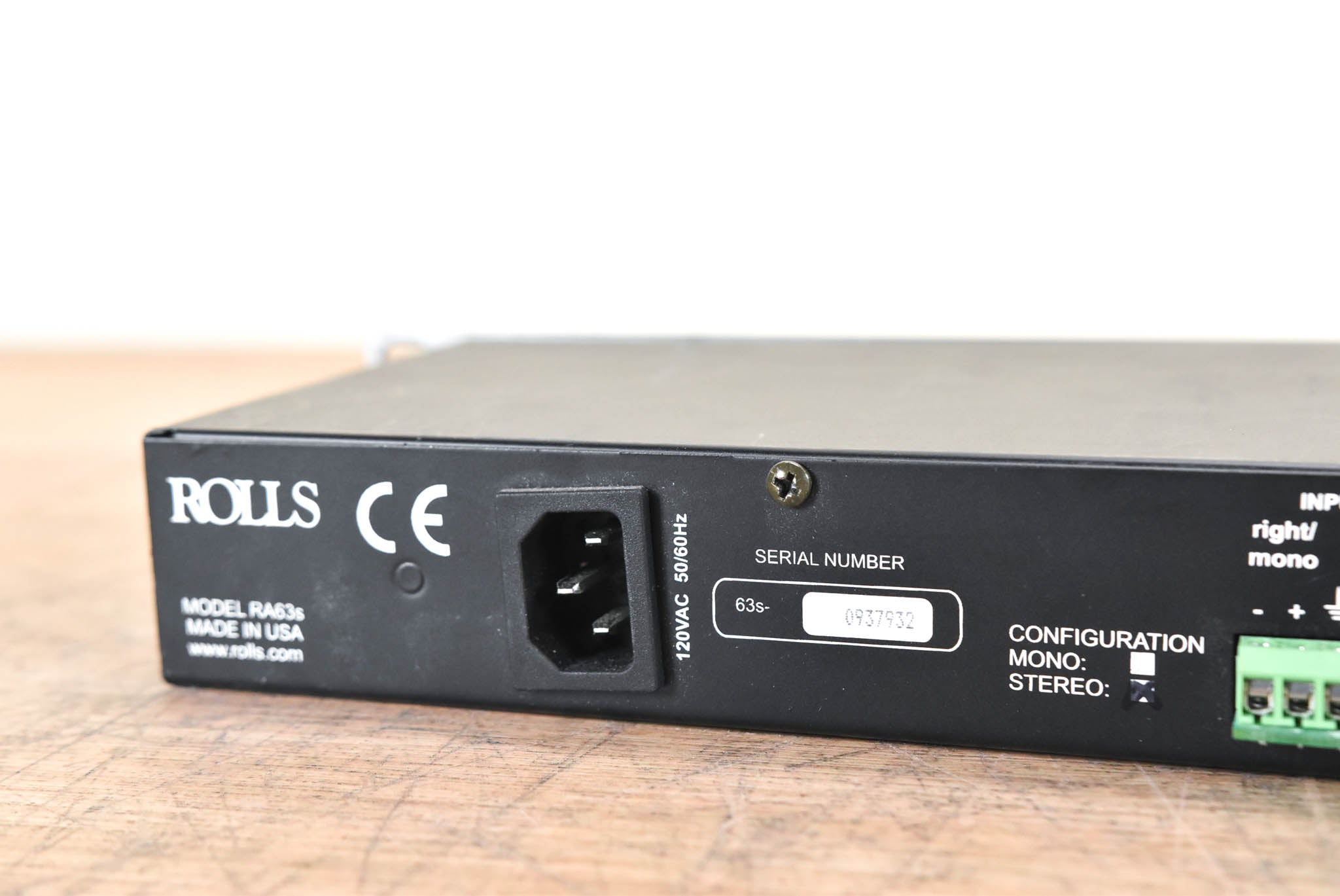 Rolls RA63s 8-Channel Distribution Amplifier