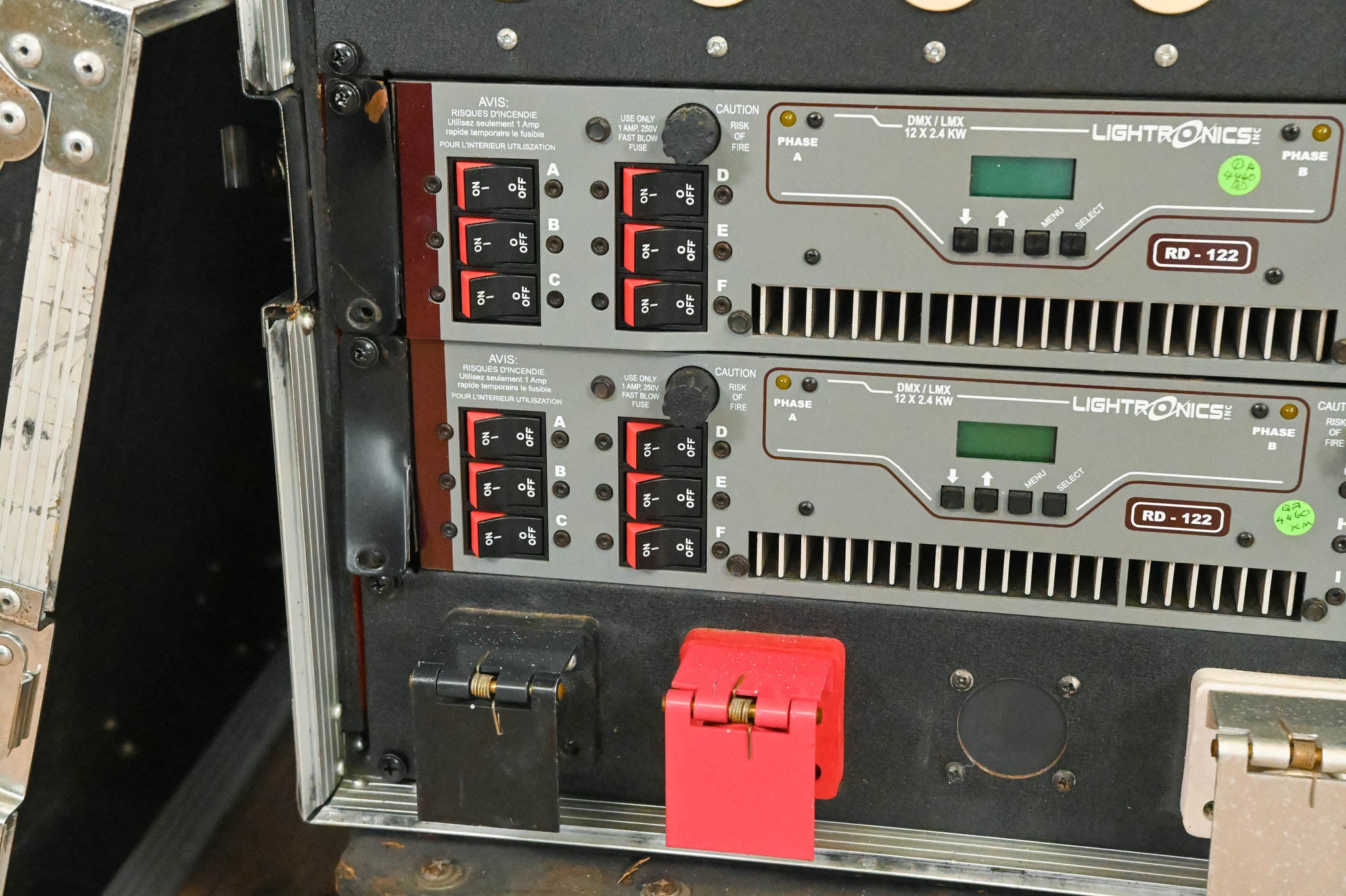Lightronics 24-Channel Dimmer Rack with Road Case