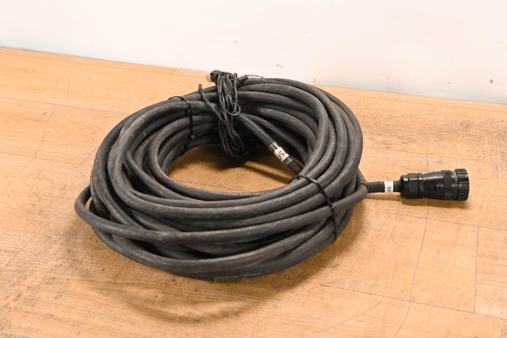 Unbranded DT-12 Female 37-Pin Connector to (12x)XLRM Cable - 75ft