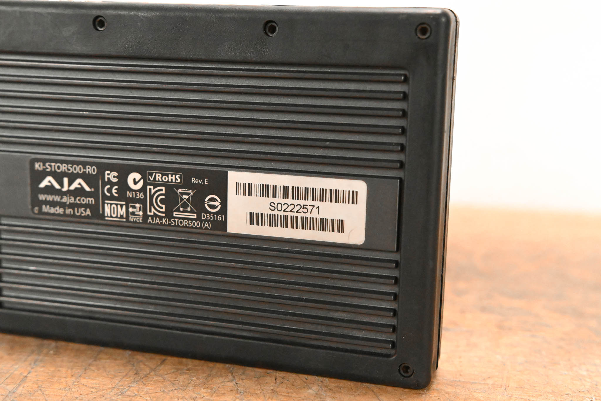 AJA KI-STOR500-R0 500GB KiStor Hard Disk Drive for Ki Pro