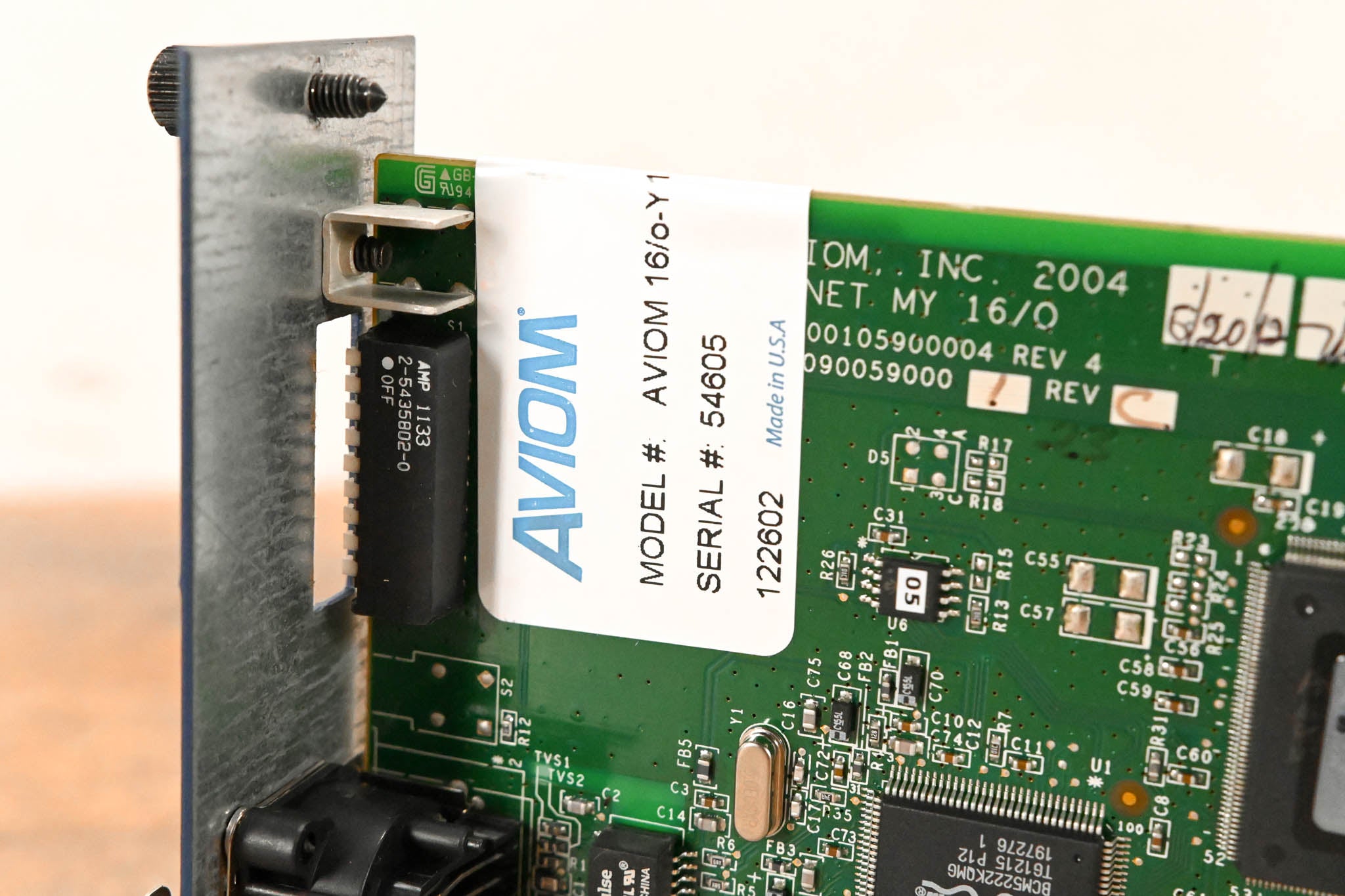 Aviom 16/o-Y1 A-Net Card for Yamaha Digital Products