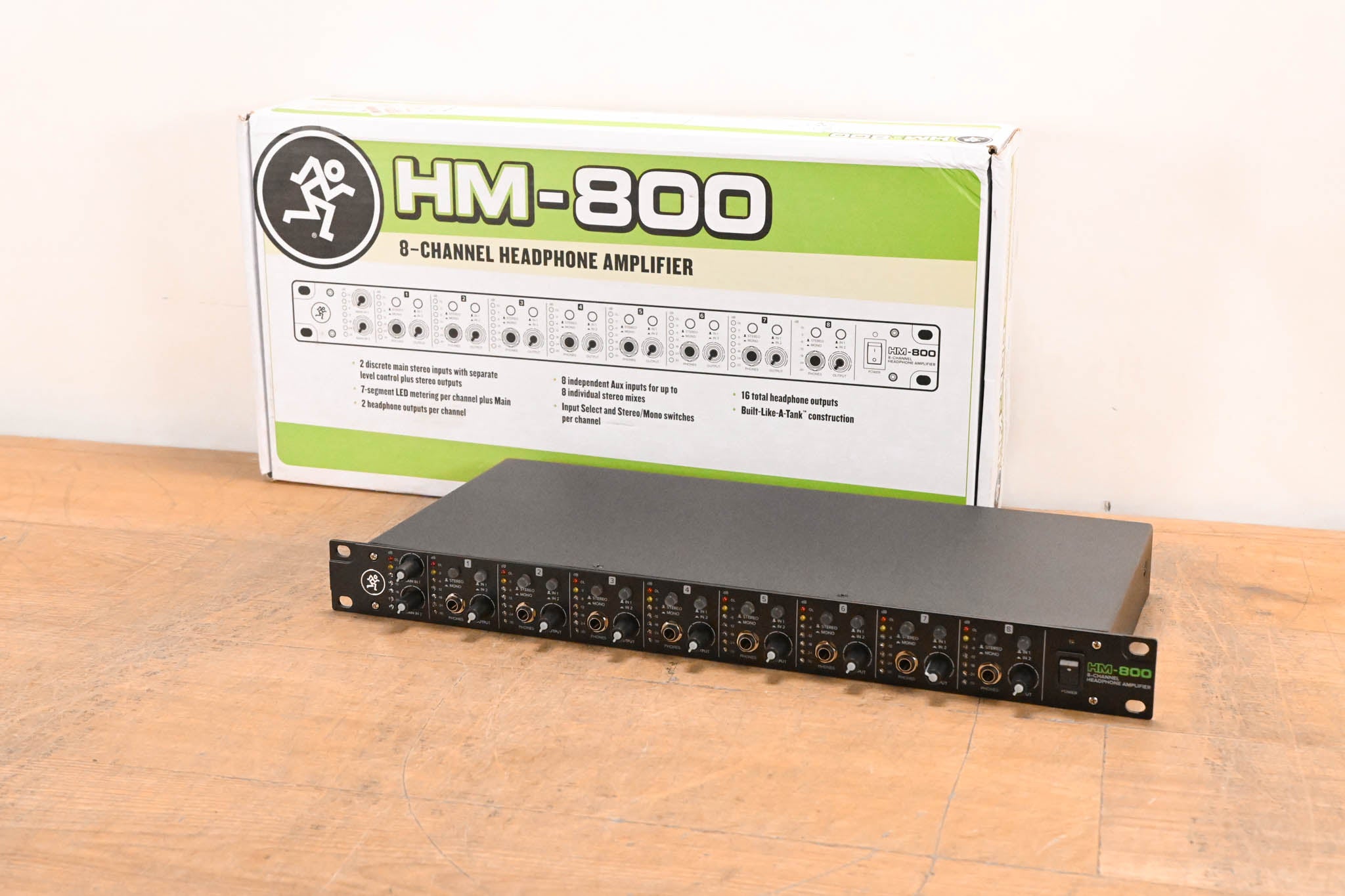 Mackie HM-800 8-Channel Headphone Amplifier