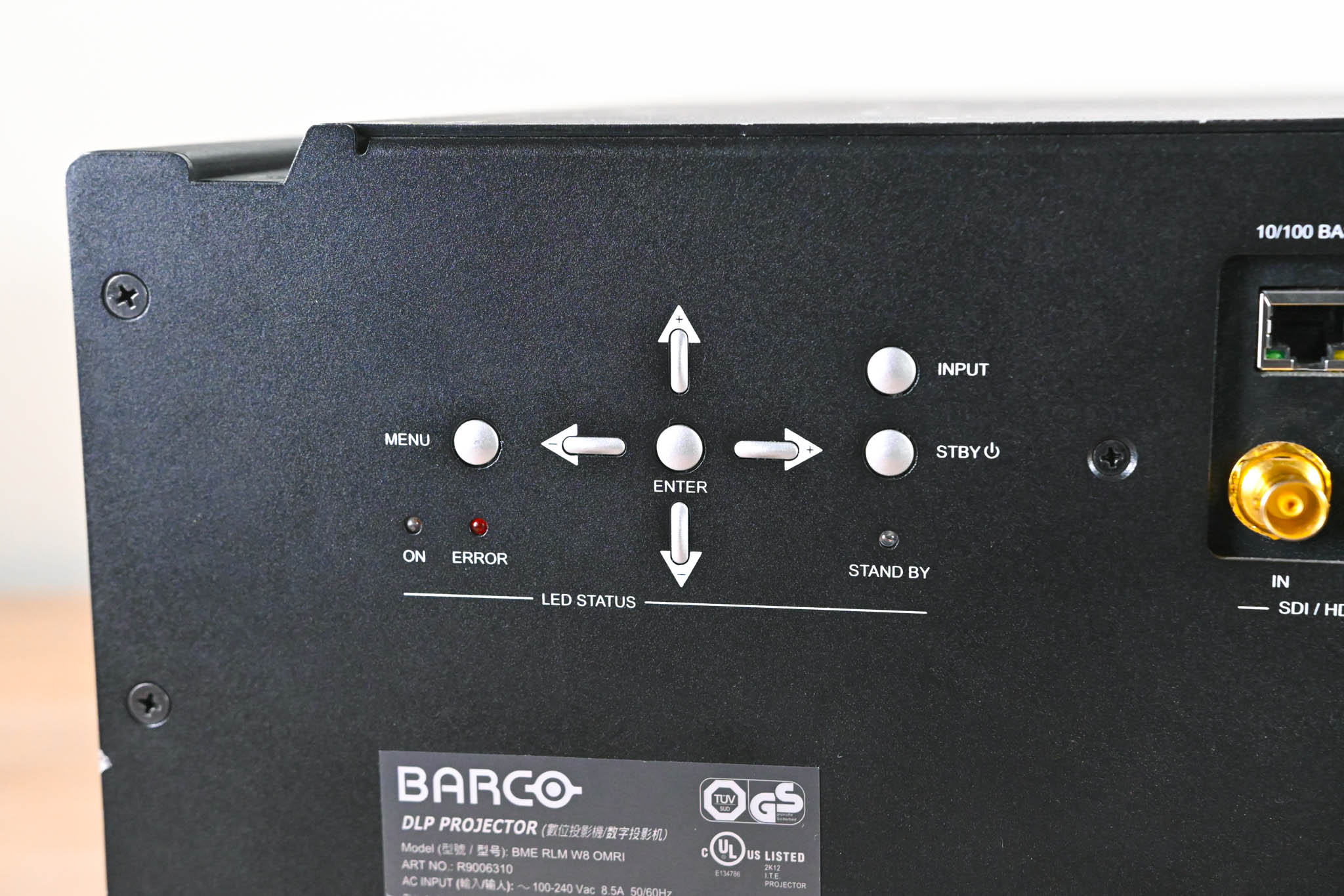 Barco RLM-W8 8,000 Lumen WUXGA Large Venue Projector