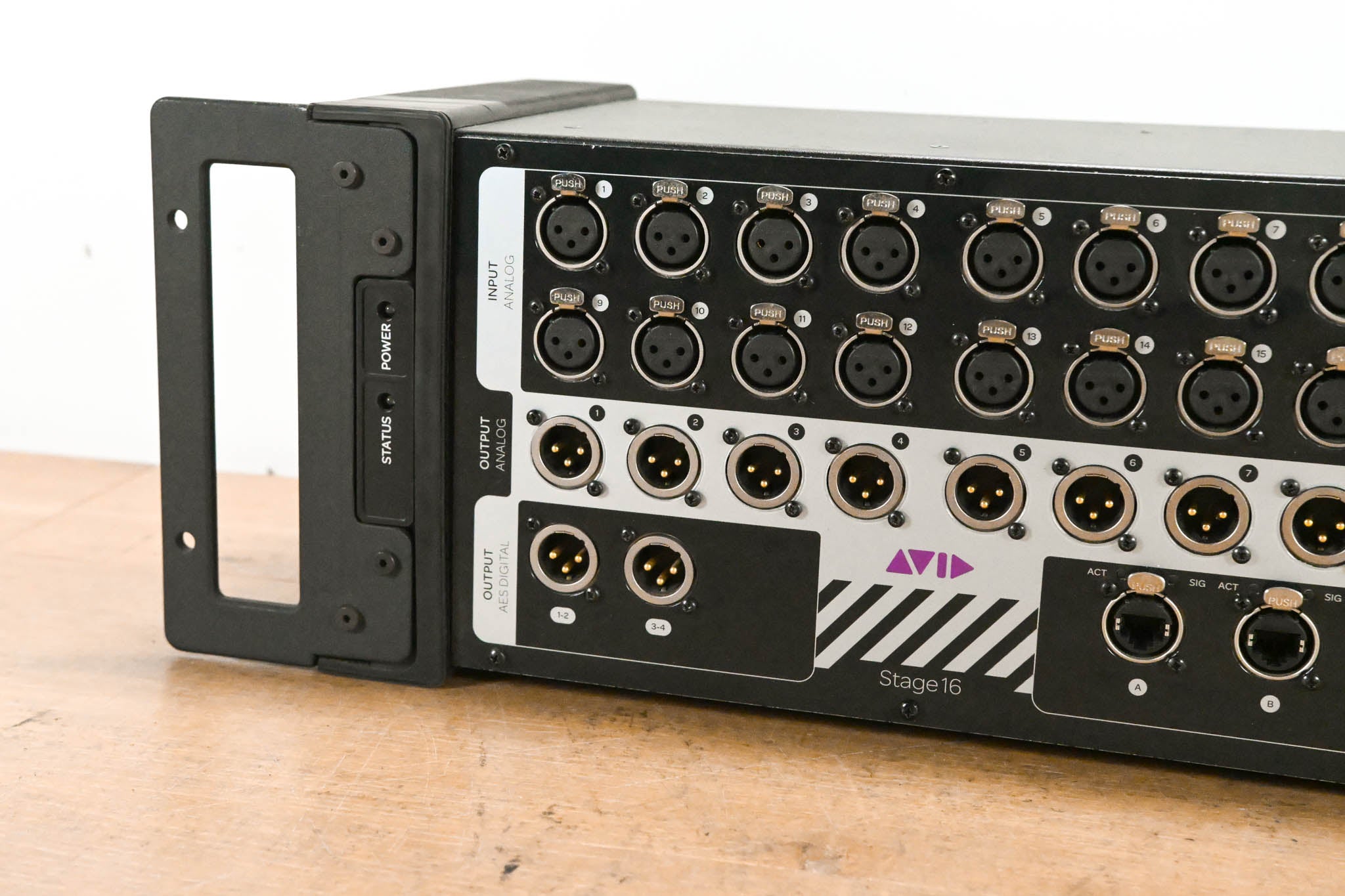 AVID Venue Stage 16 Remote I/O Stage Rack for S3L Digital Mixing System