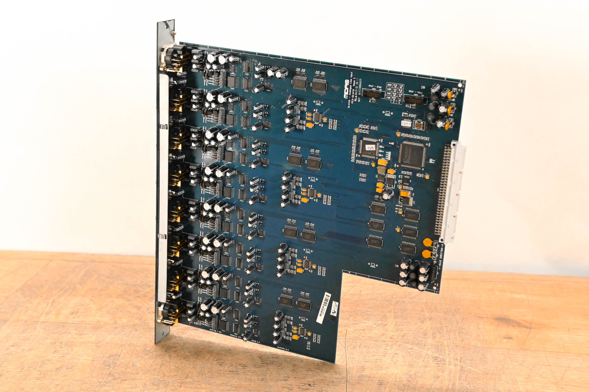 Midas DL441 8 Analog Mic/Line Input Card with Midas Microphone Preamps