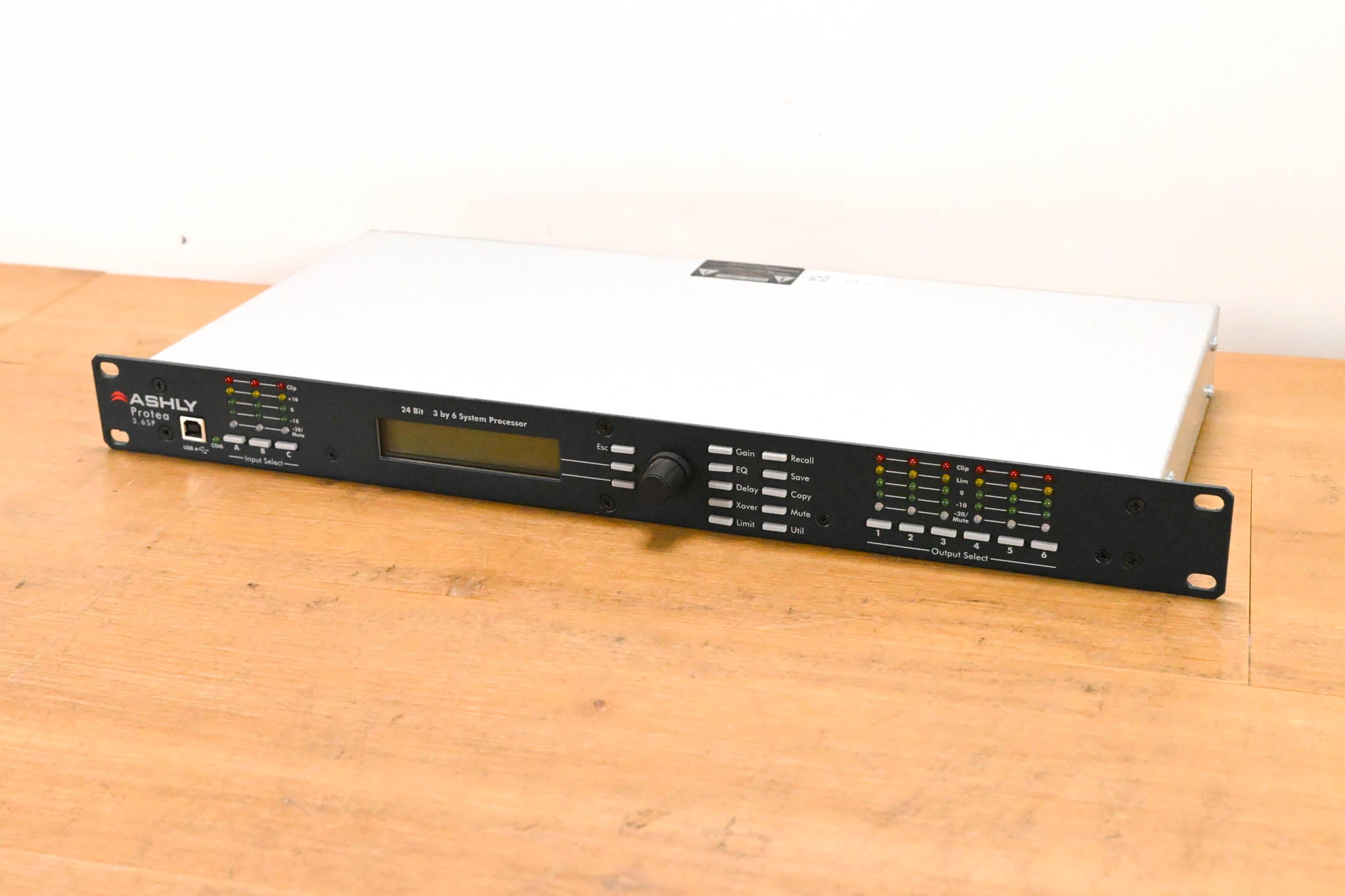 Ashly Protea 3.6SP 3-Input, 6-Output Digital Speaker Processor
