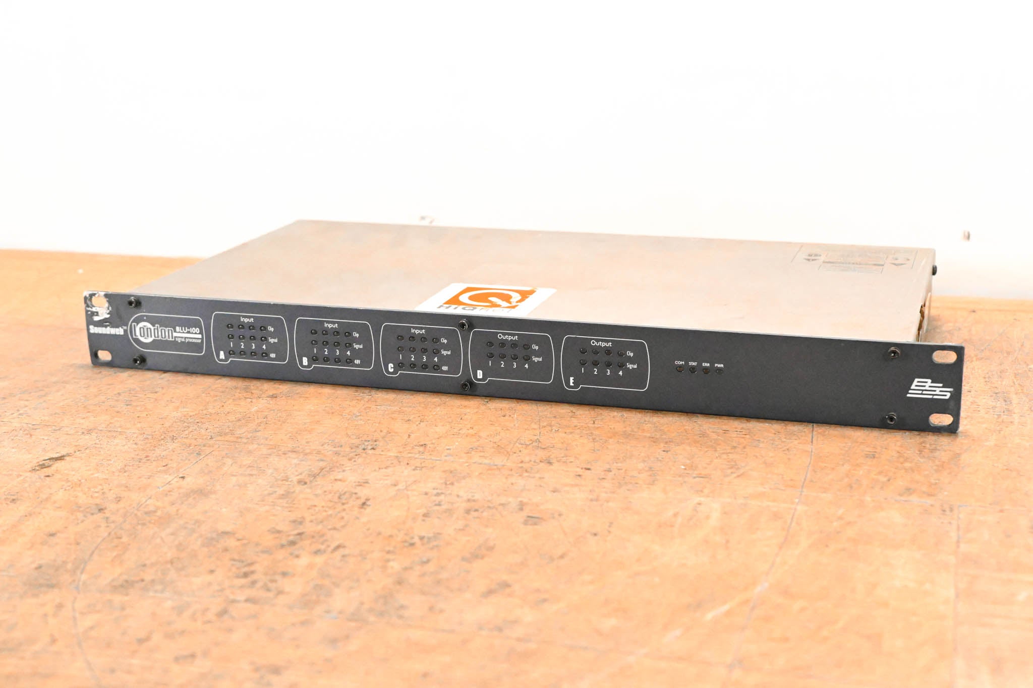 BSS London BLU-100 12x8 Signal Processor with BLU Link