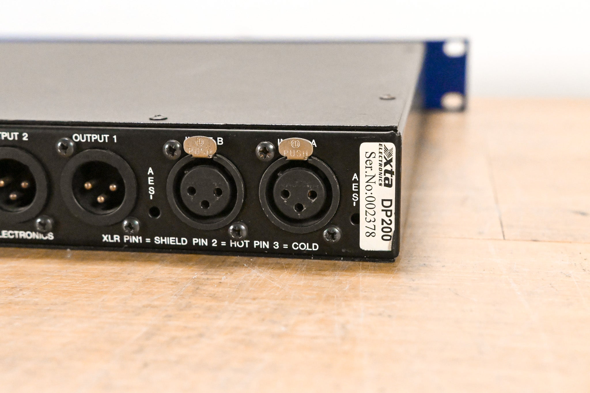 Xta Electronics DP200 Digital Equaliser