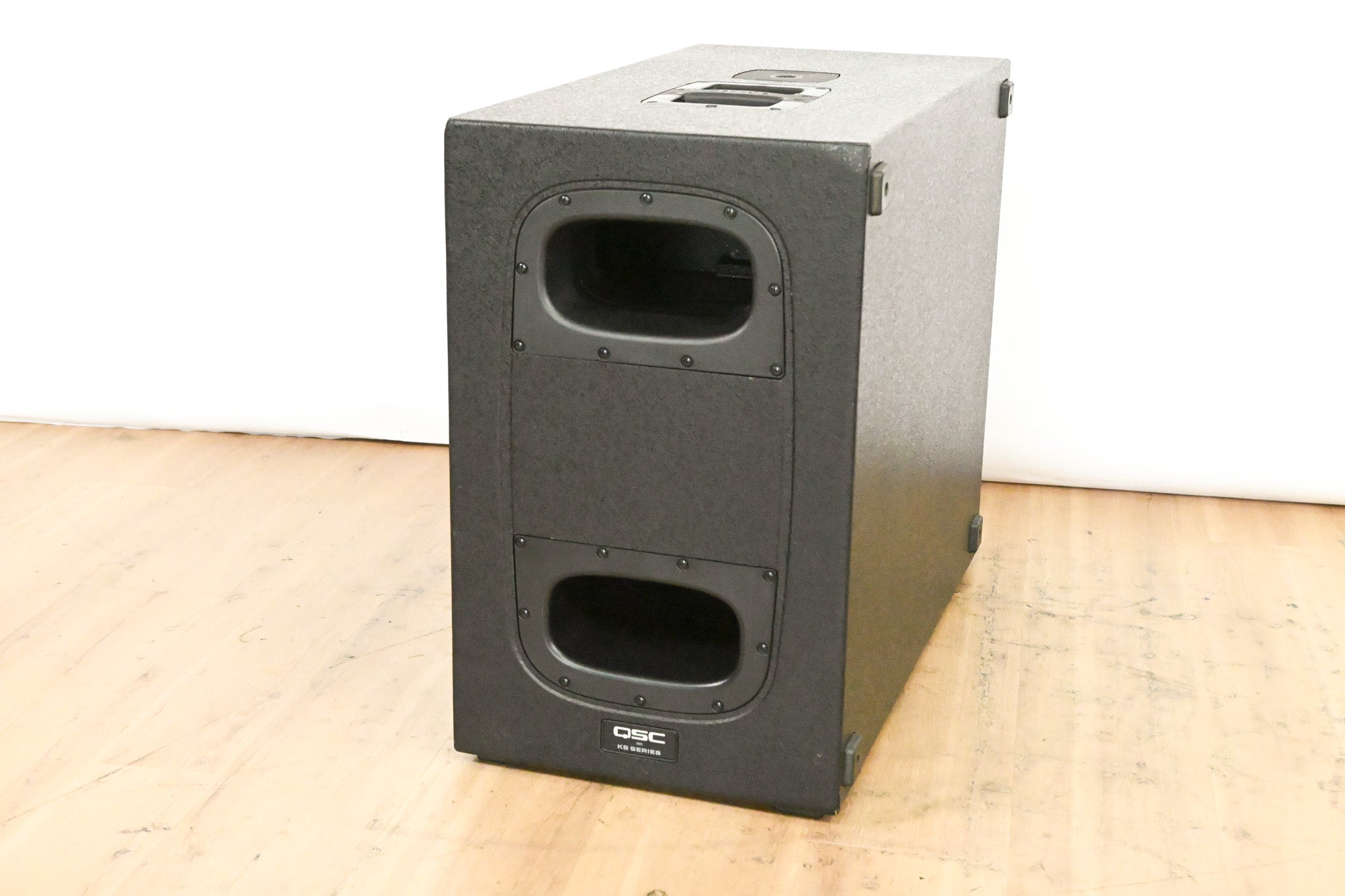 QSC KS212C Powered 3600W Dual 12-inch Cardioid Subwoofer